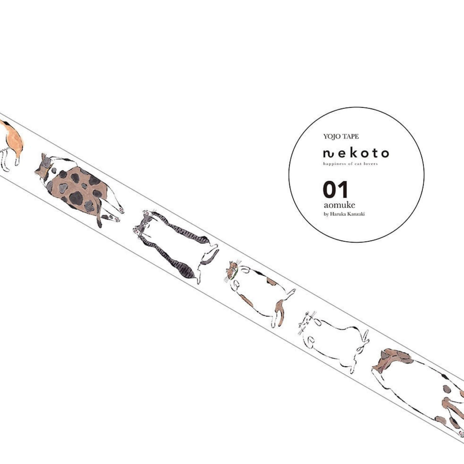 Nekoto Masking Tape 01 – Aomuke