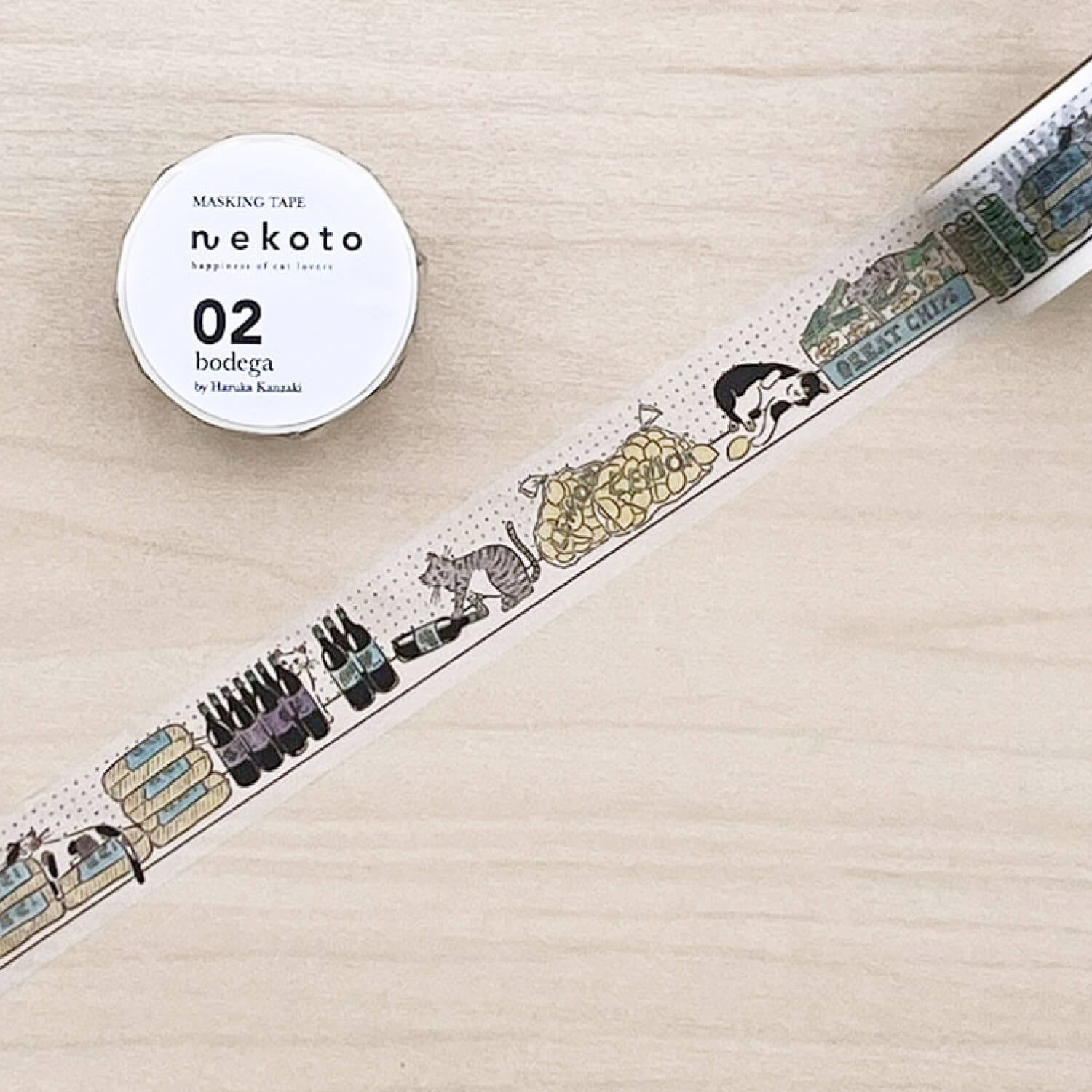 Nekoto Masking Tape 02 – Bodega