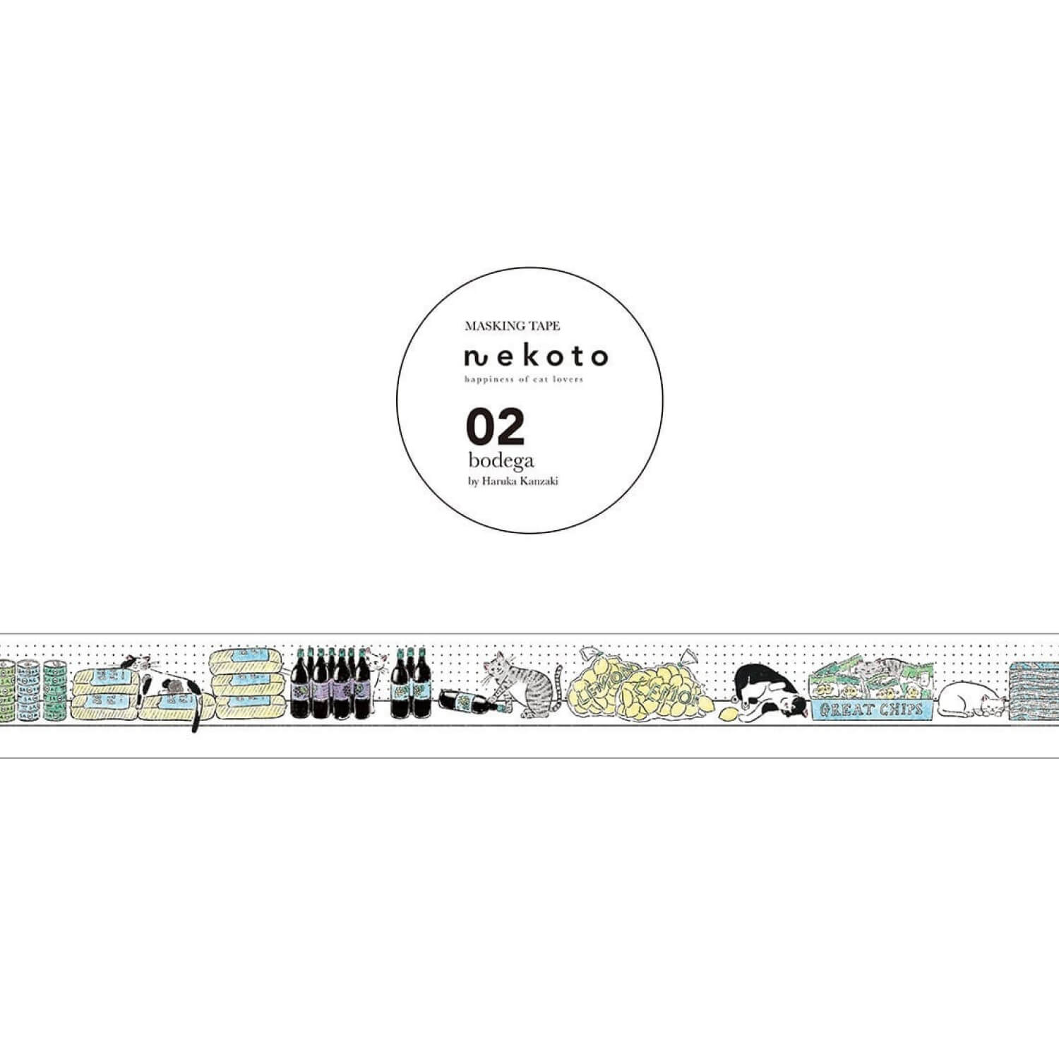 Nekoto Masking Tape 02 – Bodega