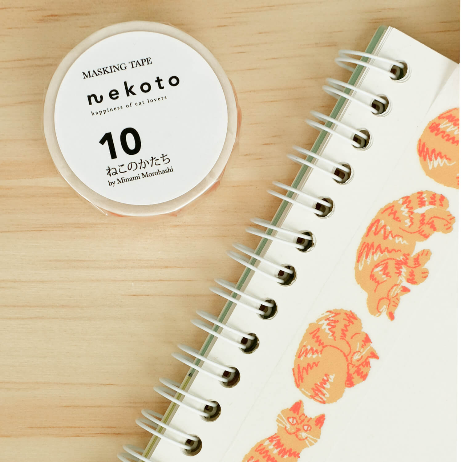 Nekoto Masking Tape 10 – Neko no Katachi