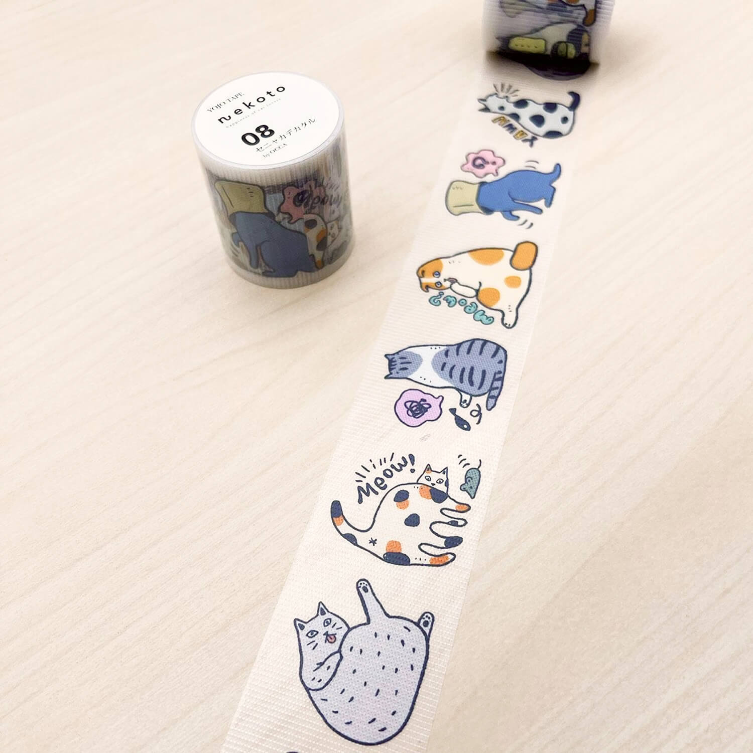 Nekoto Masking Tape 08 – Senyaka de Kataru