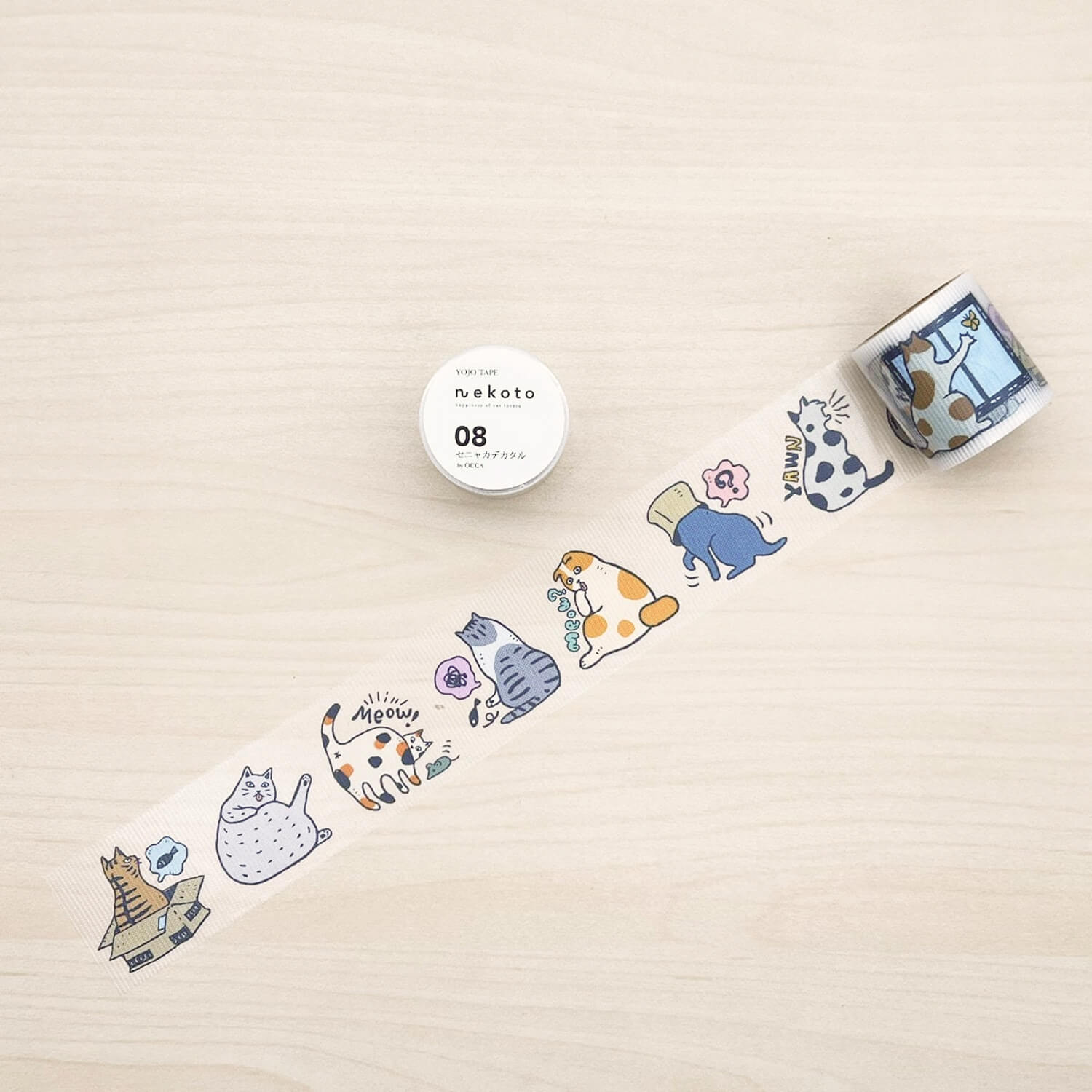 Nekoto Masking Tape 08 – Senyaka de Kataru