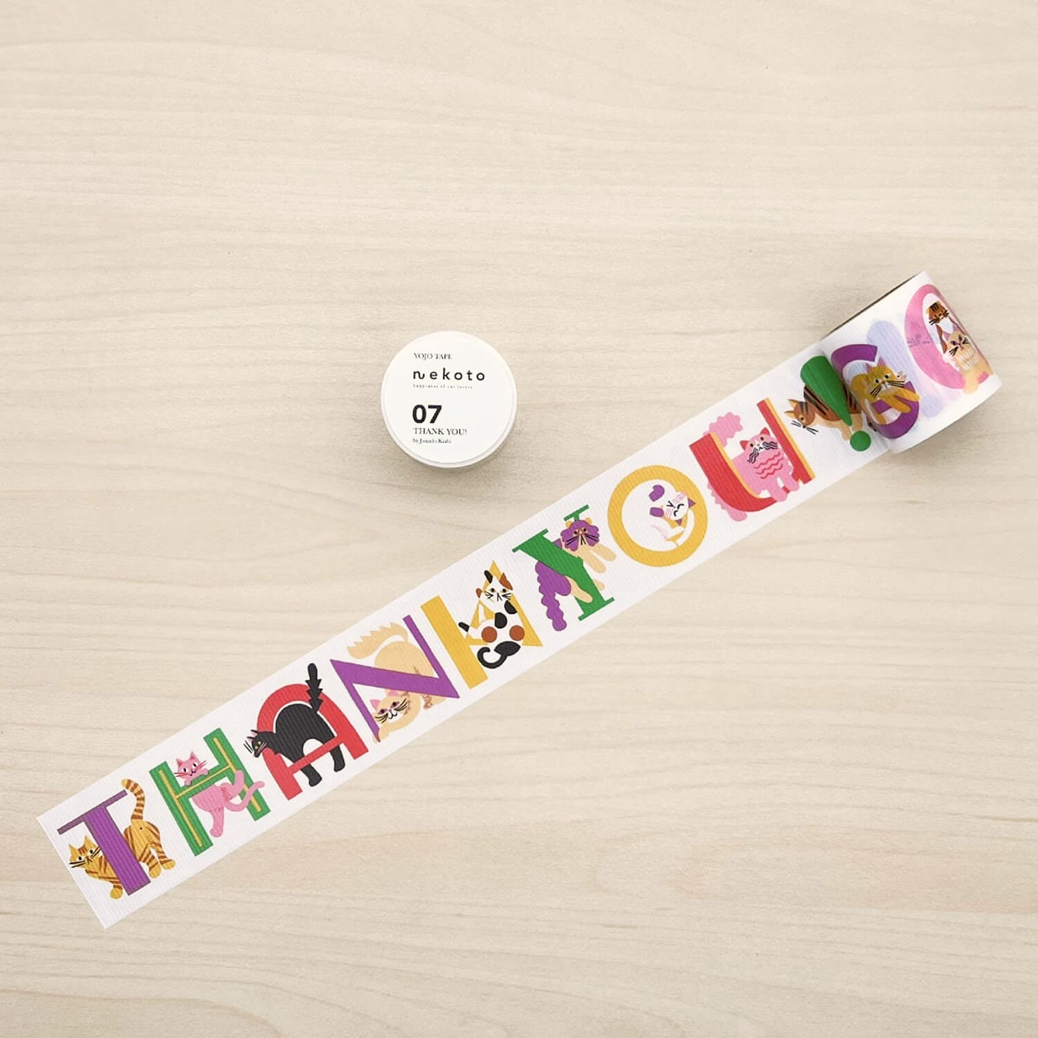 Nekoto Washi Tape 07 – THANK YOU!