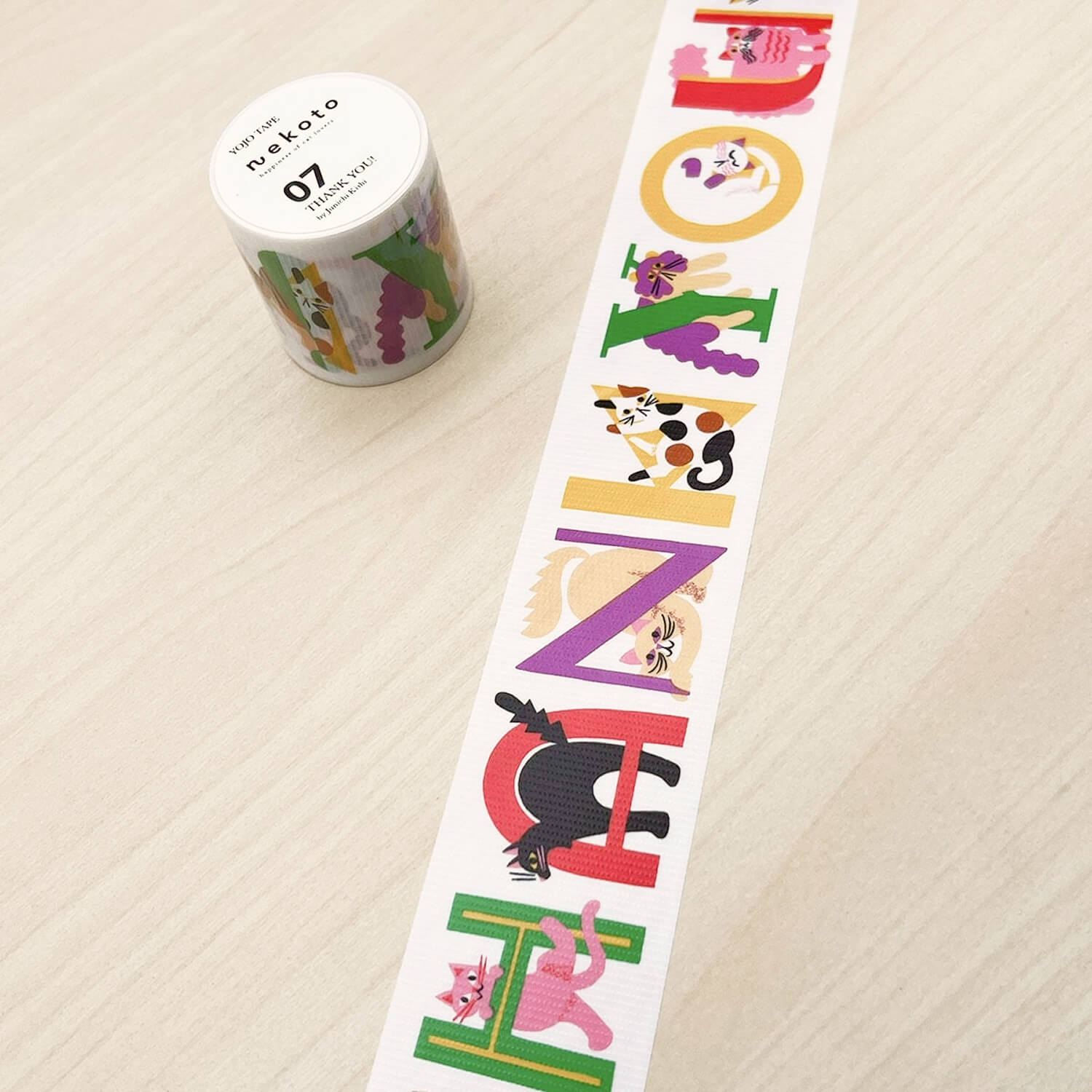 Nekoto Washi Tape 07 – THANK YOU!