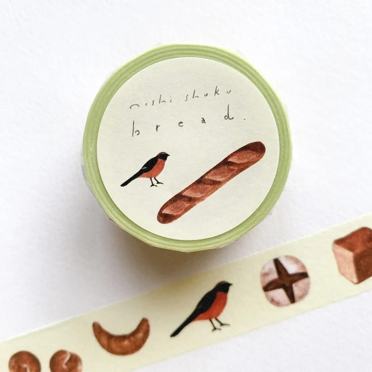 Nishi Shizuku Masking Tape – Bread