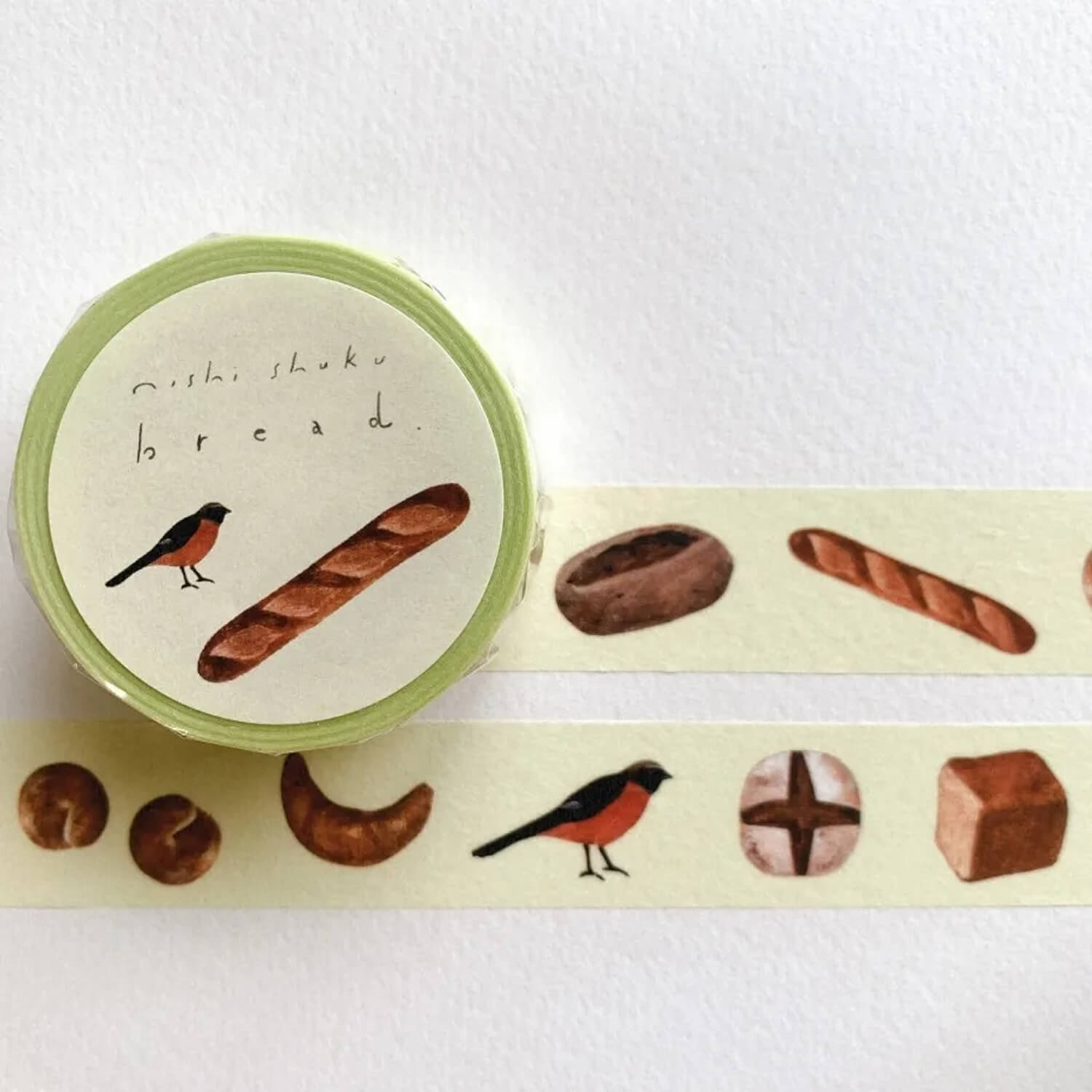 Nishi Shizuku Masking Tape – Bread