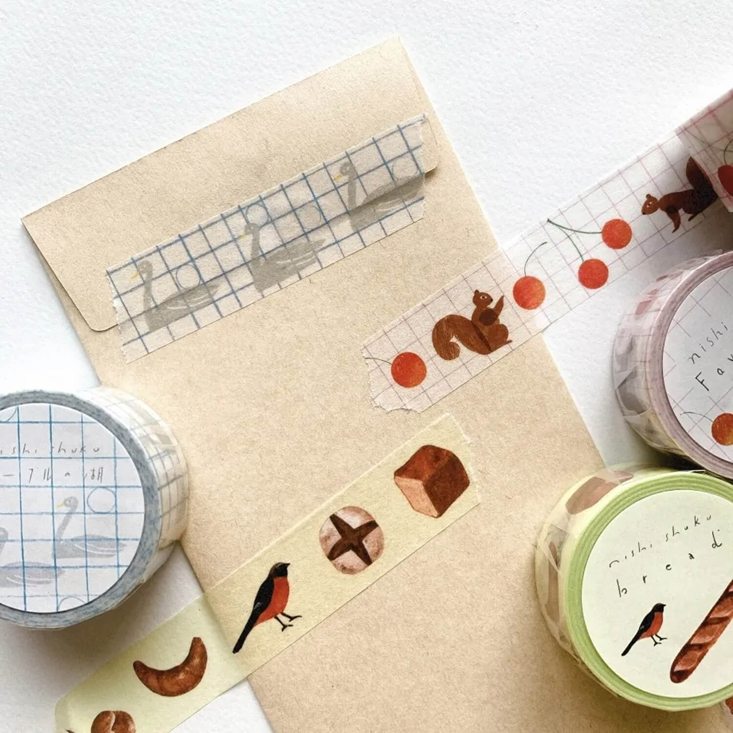 Nishi Shizuku Masking Tape – Bread