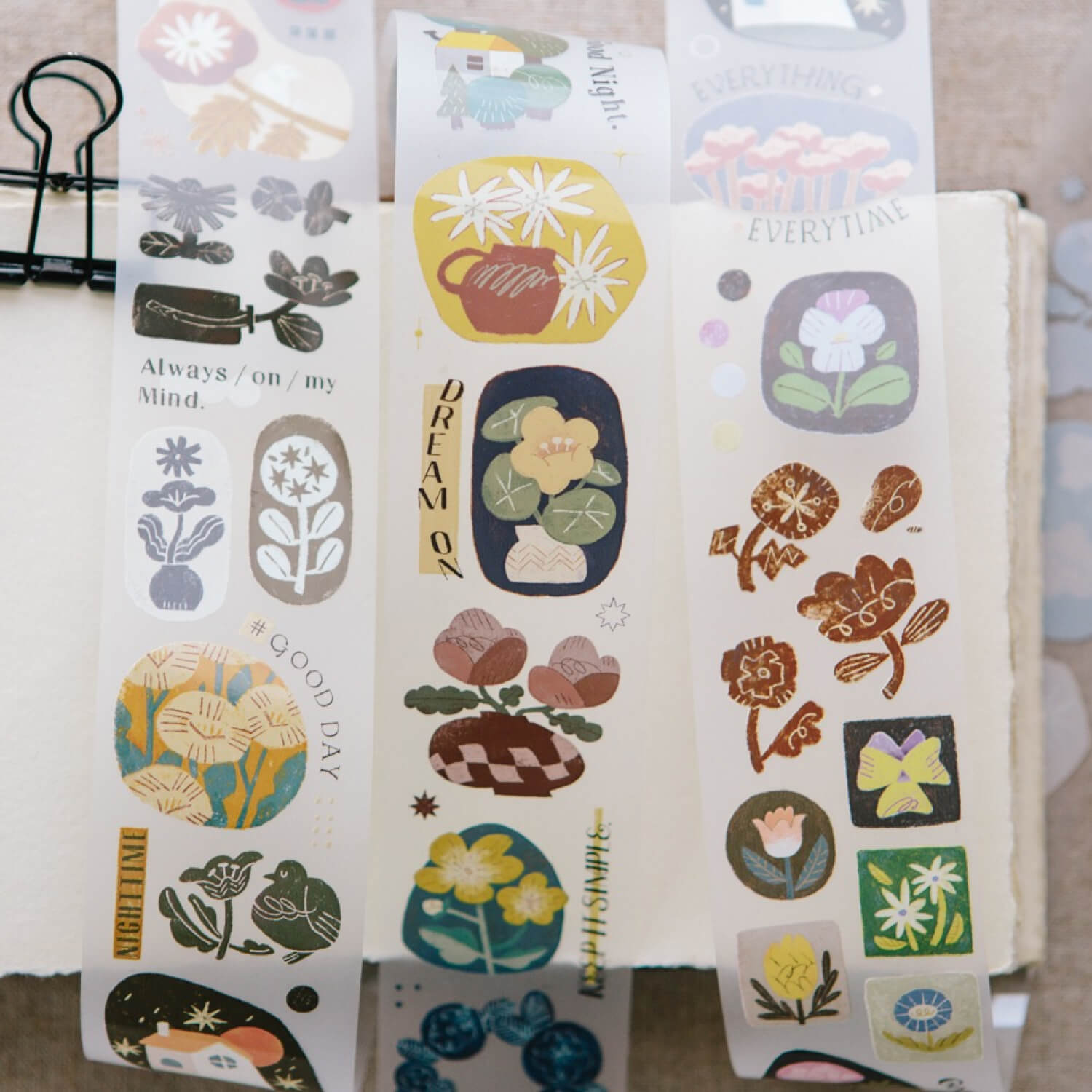 OURS All the Flowers PET Tape