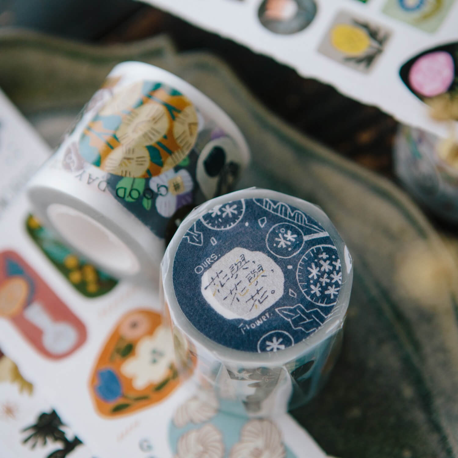 OURS All the Flowers PET Tape
