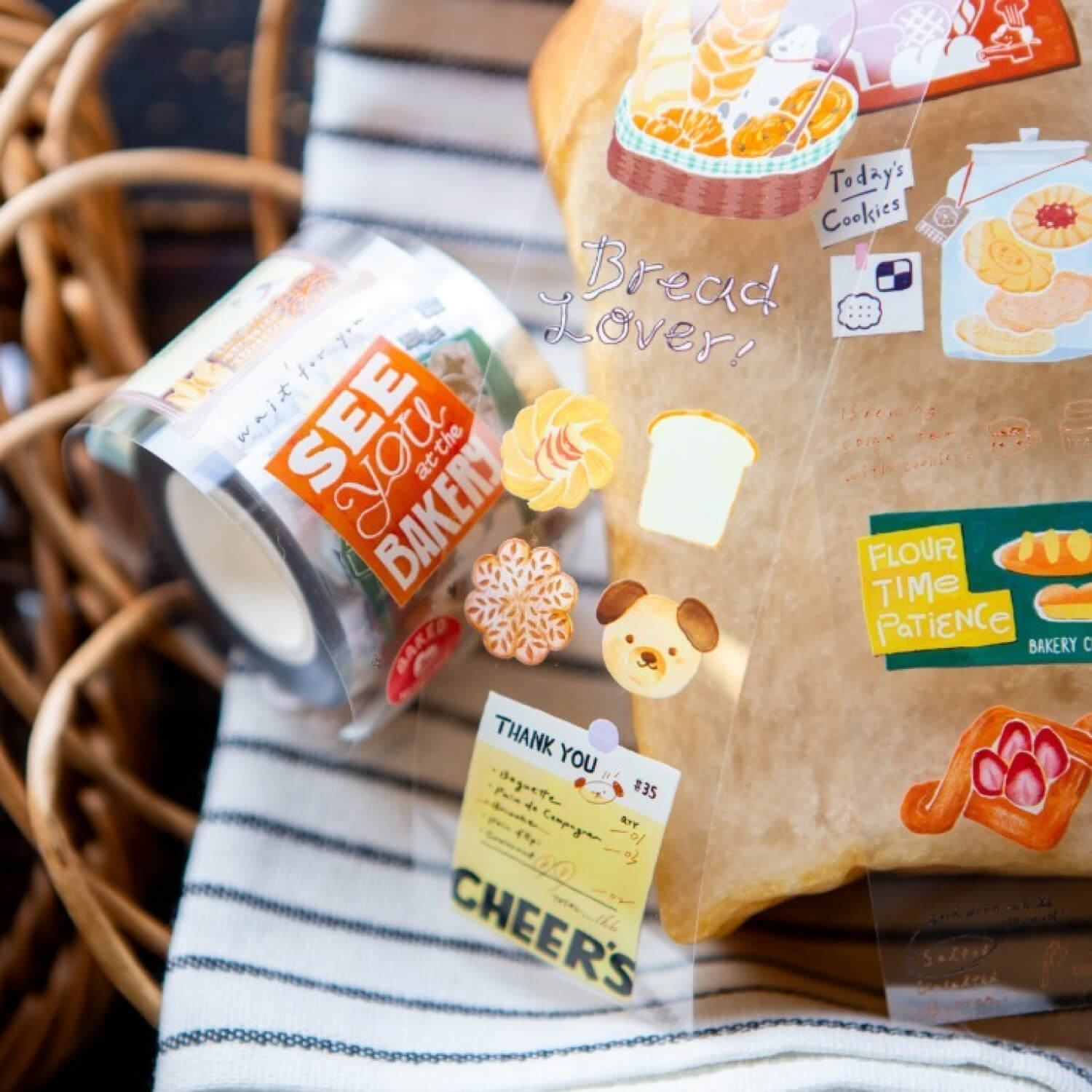OURS Bakery Cheers PET Tape