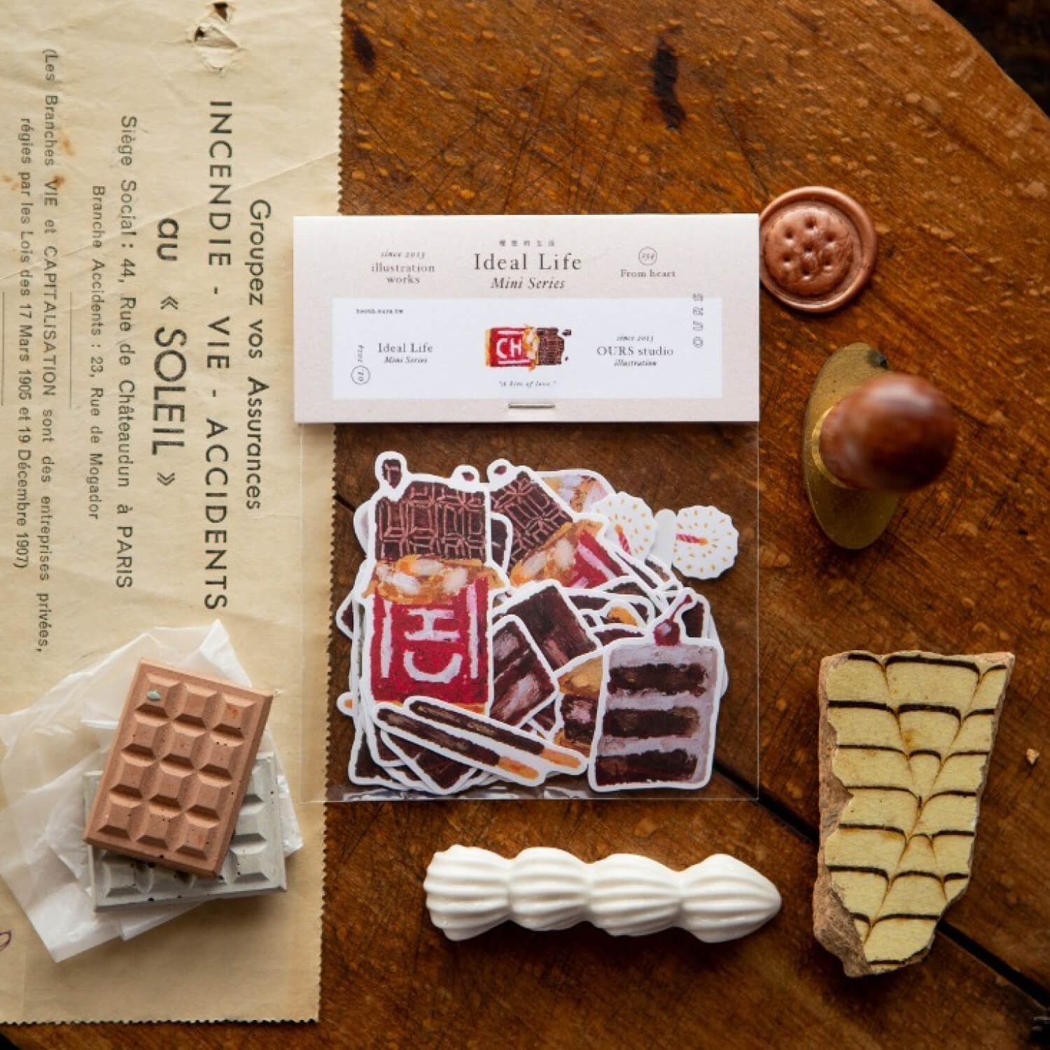 OURS Chocolate Lifes Sticker Pack