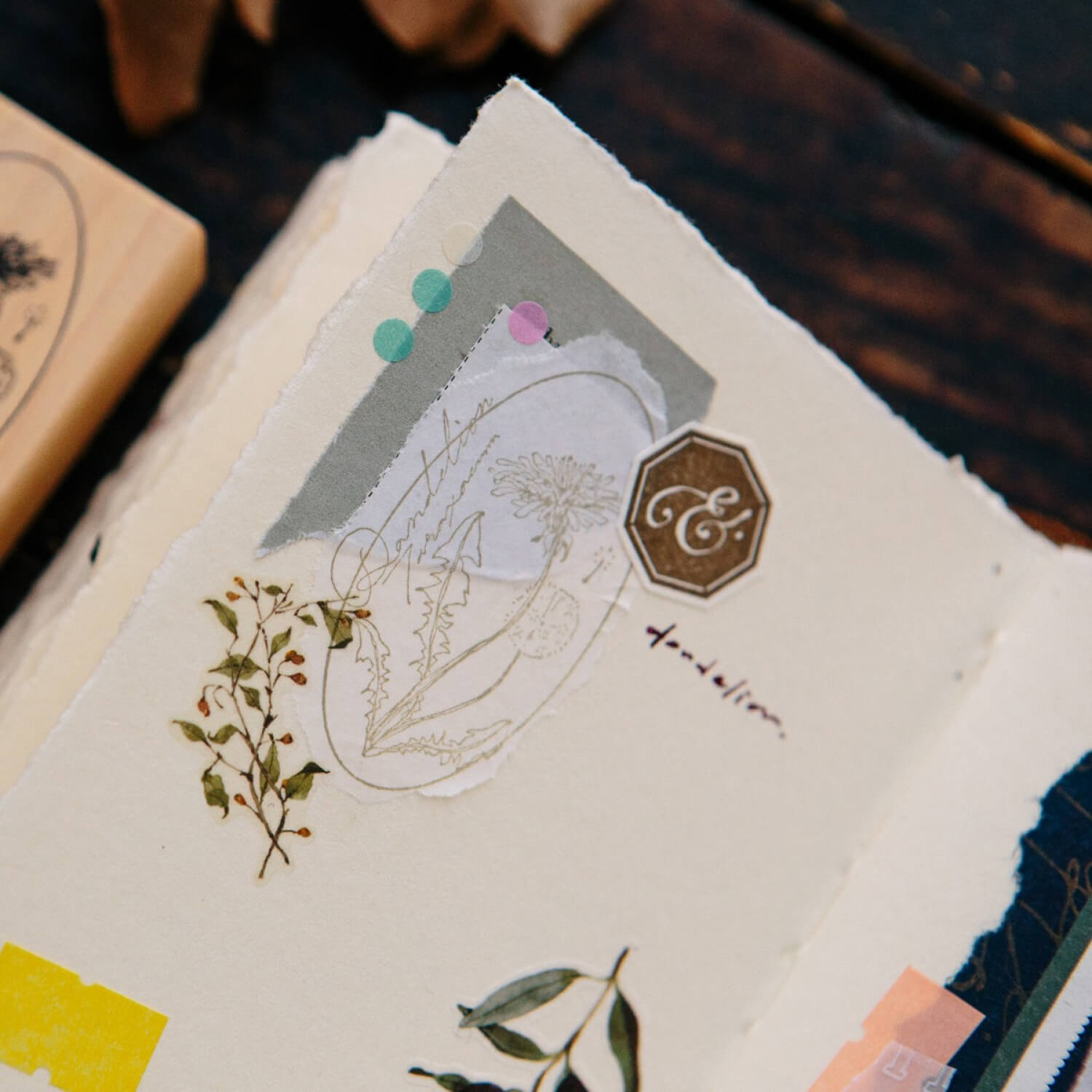 OURS Dandelion Stamp