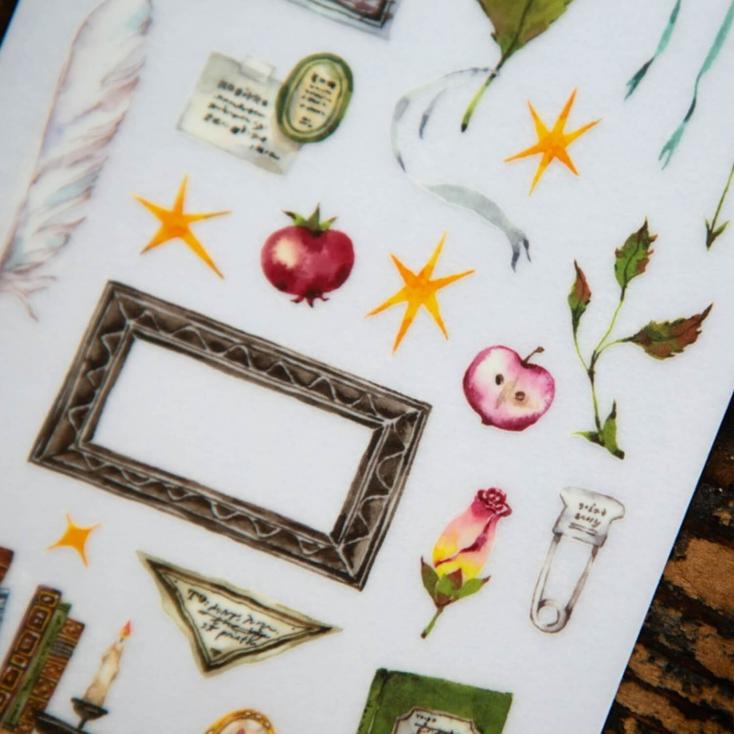 OURS Desk of Botanist Transfer Sticker