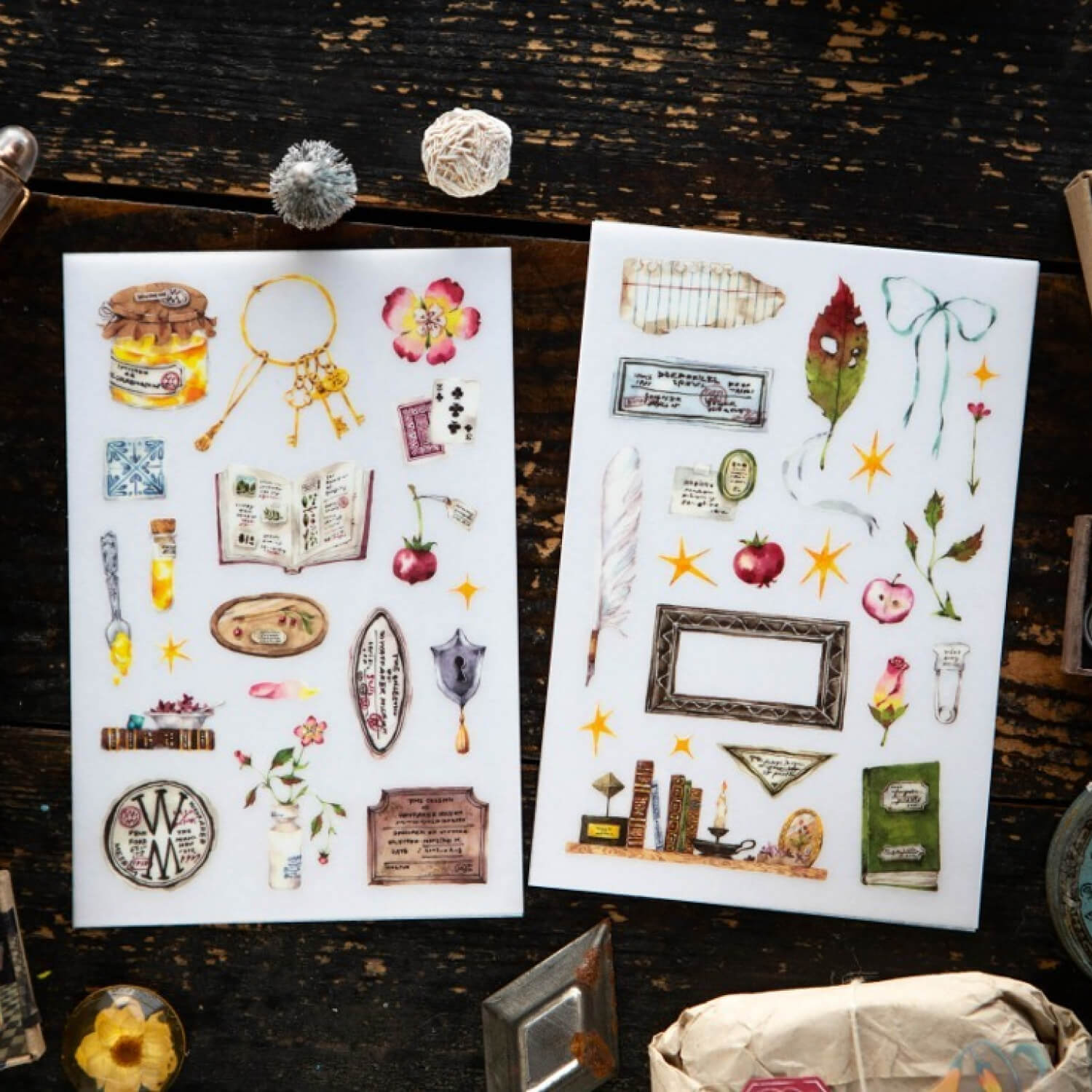 OURS Desk of Botanist Transfer Sticker
