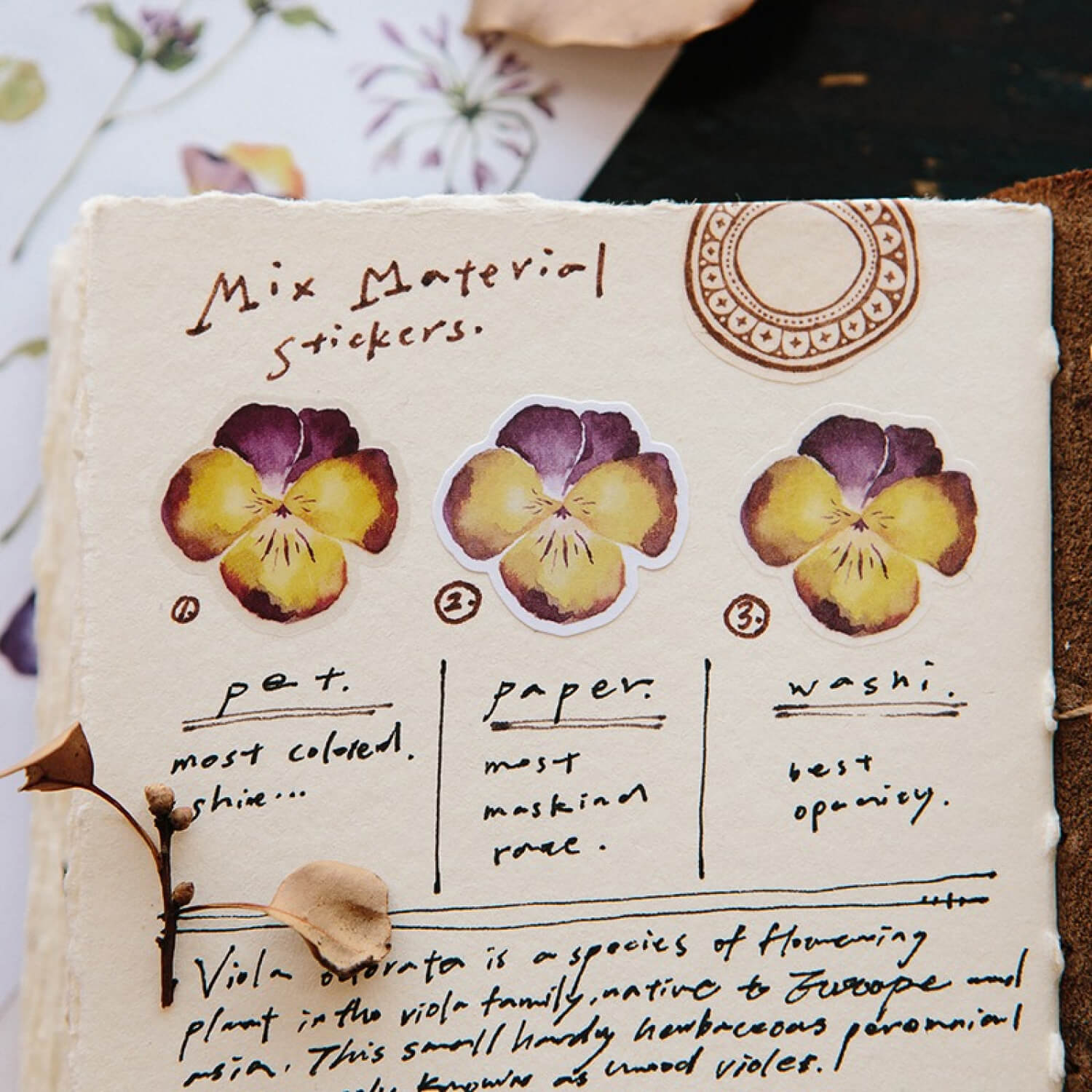 OURS Flowers Sticker Pack