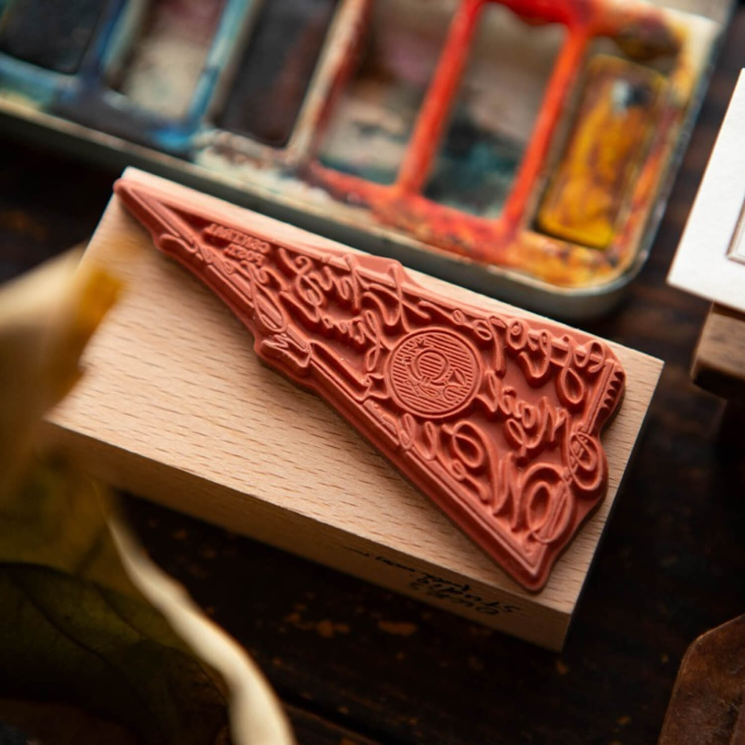 OURS Hope This Mail Finds You Well Rubber Stamp