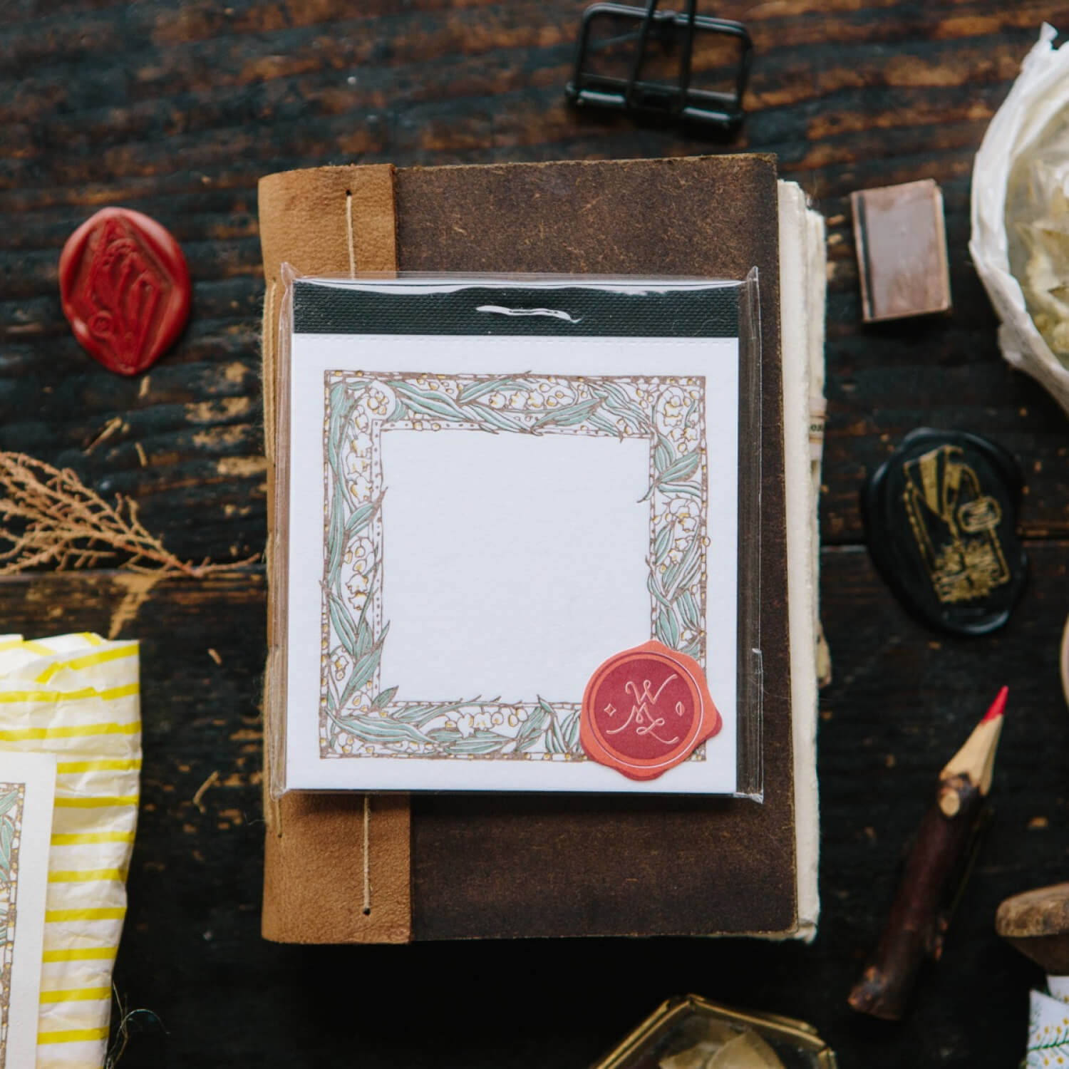 OURS Muguet Frame Letterpress Book
