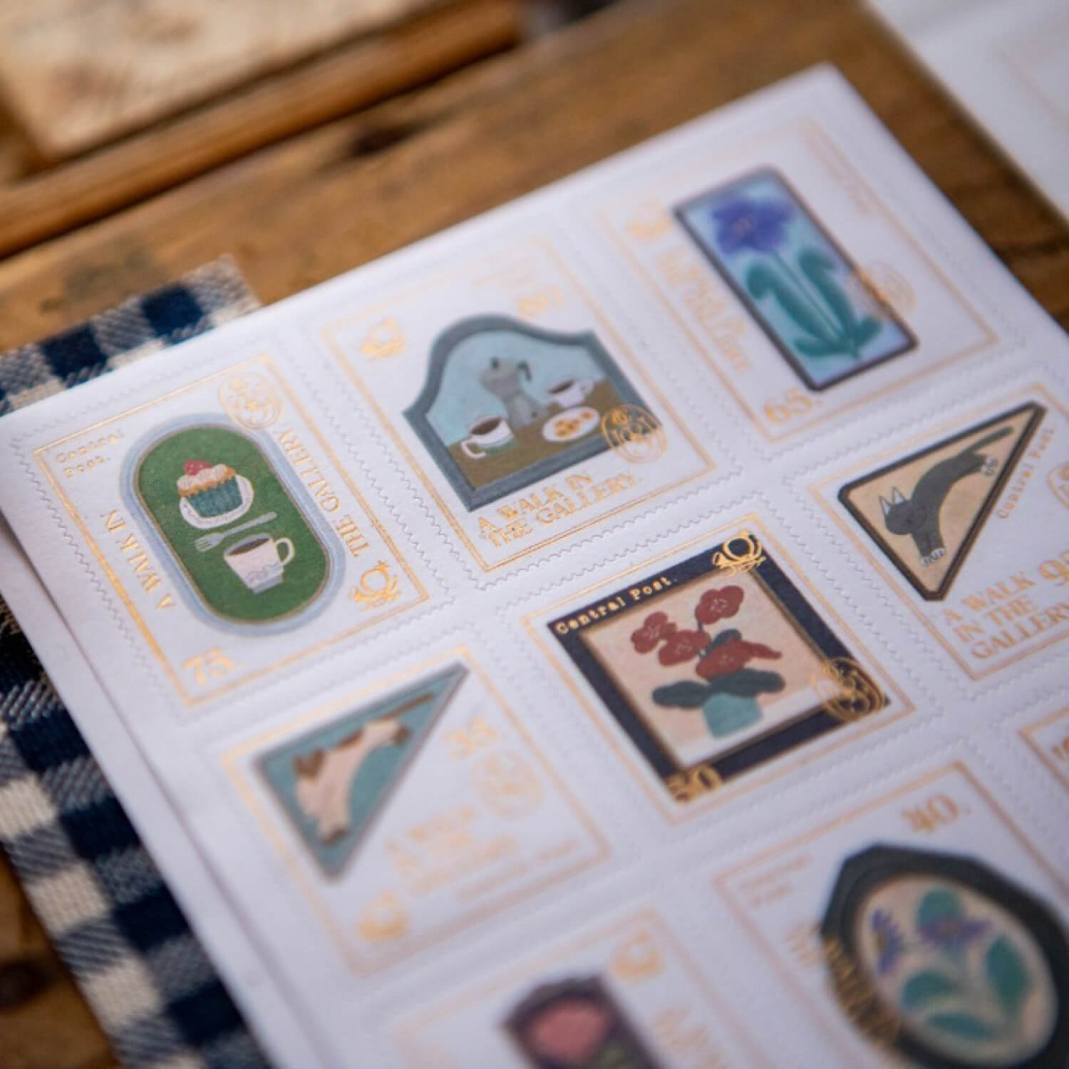 OURS The Gallery Stamp Sticker