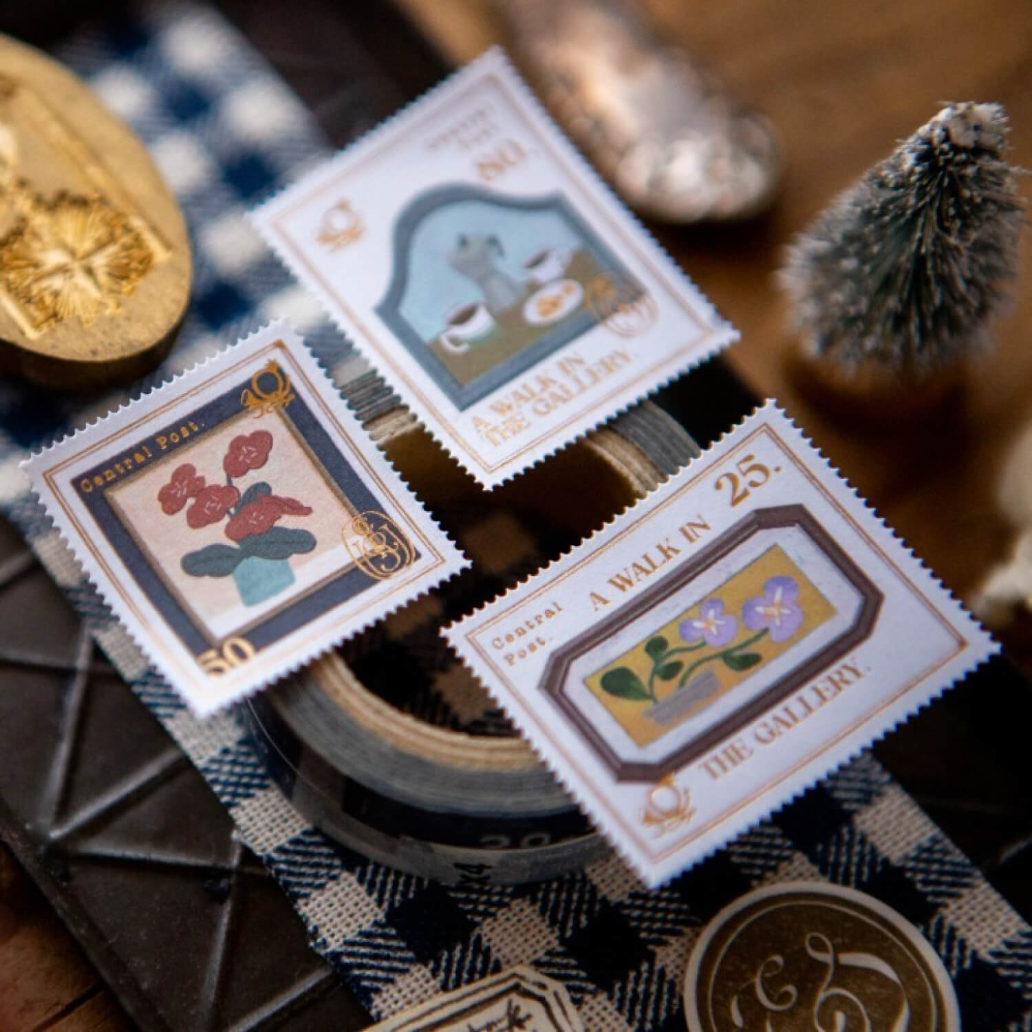 OURS The Gallery Stamp Sticker