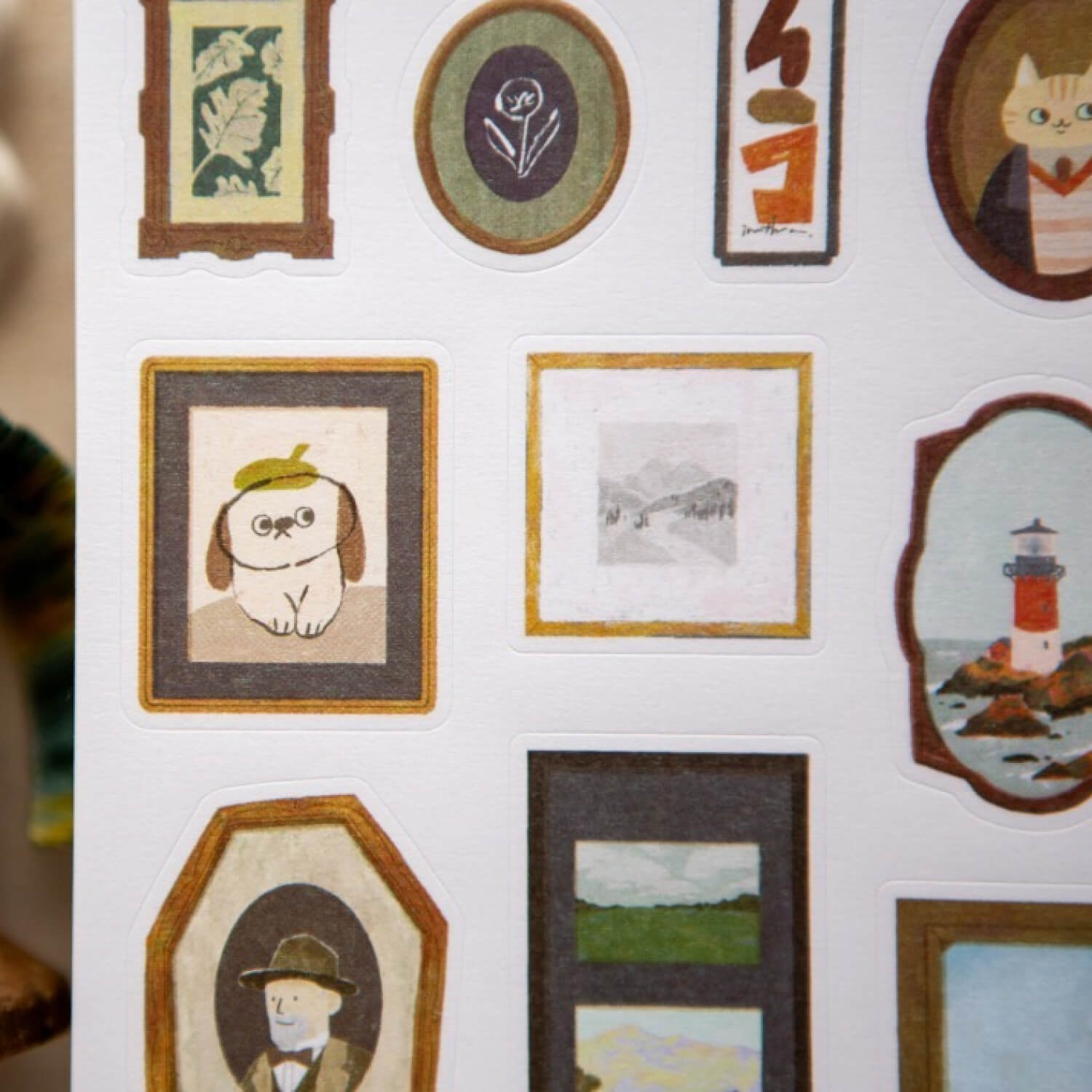 OURS The Gallery Sticker Pack (9 Sheets)