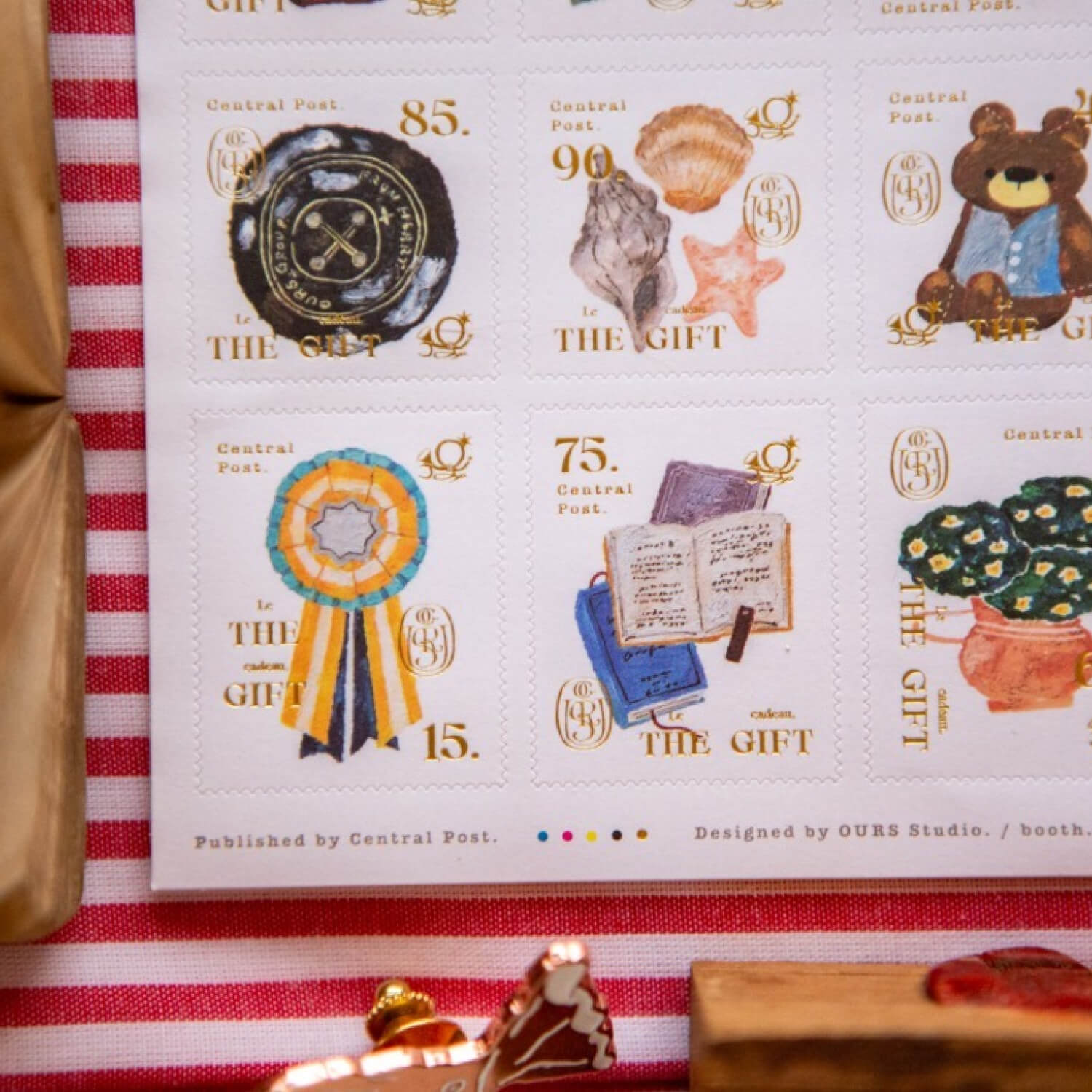 OURS The Gift Stamp Sticker