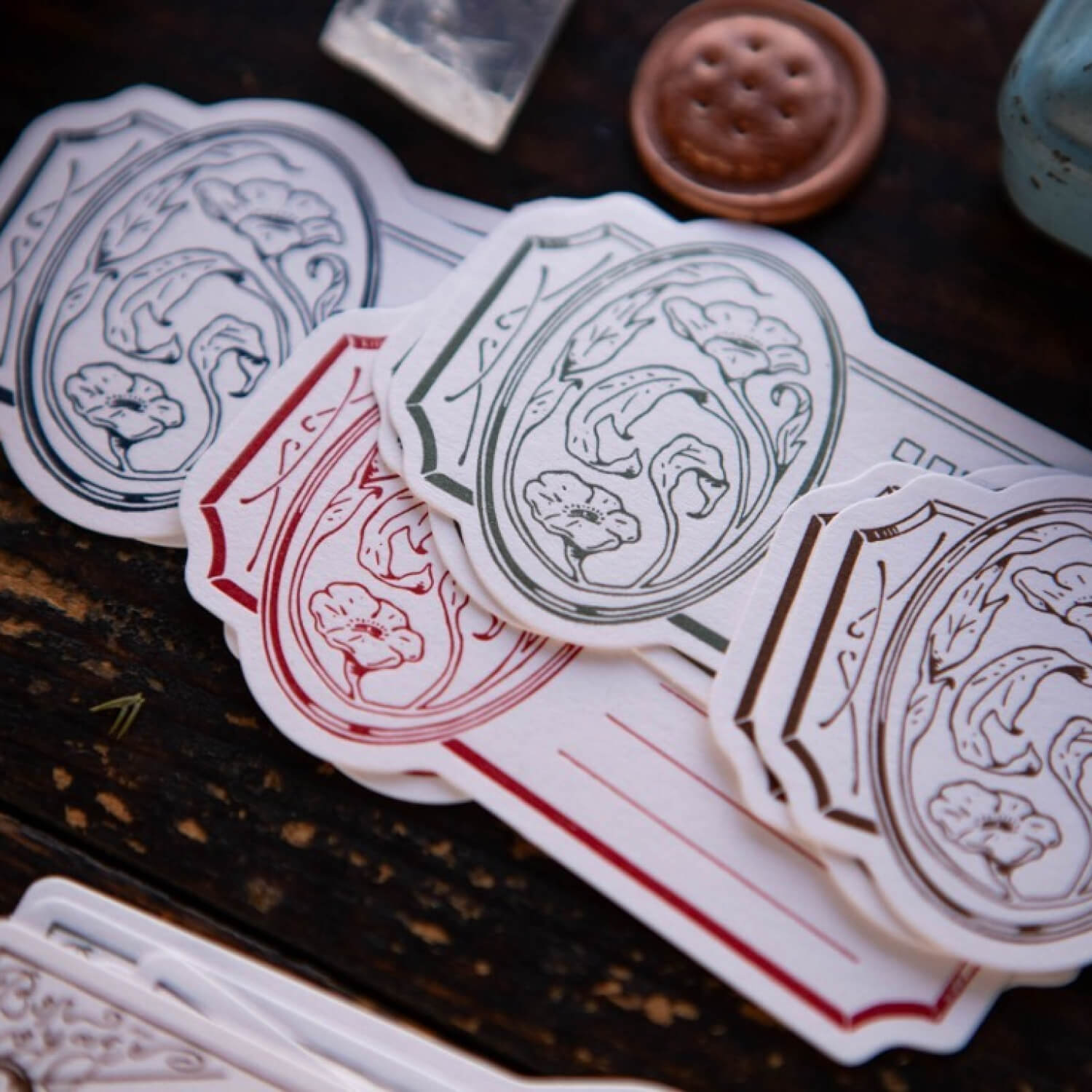 OURS The Wayfarer's Note Letterpress Card