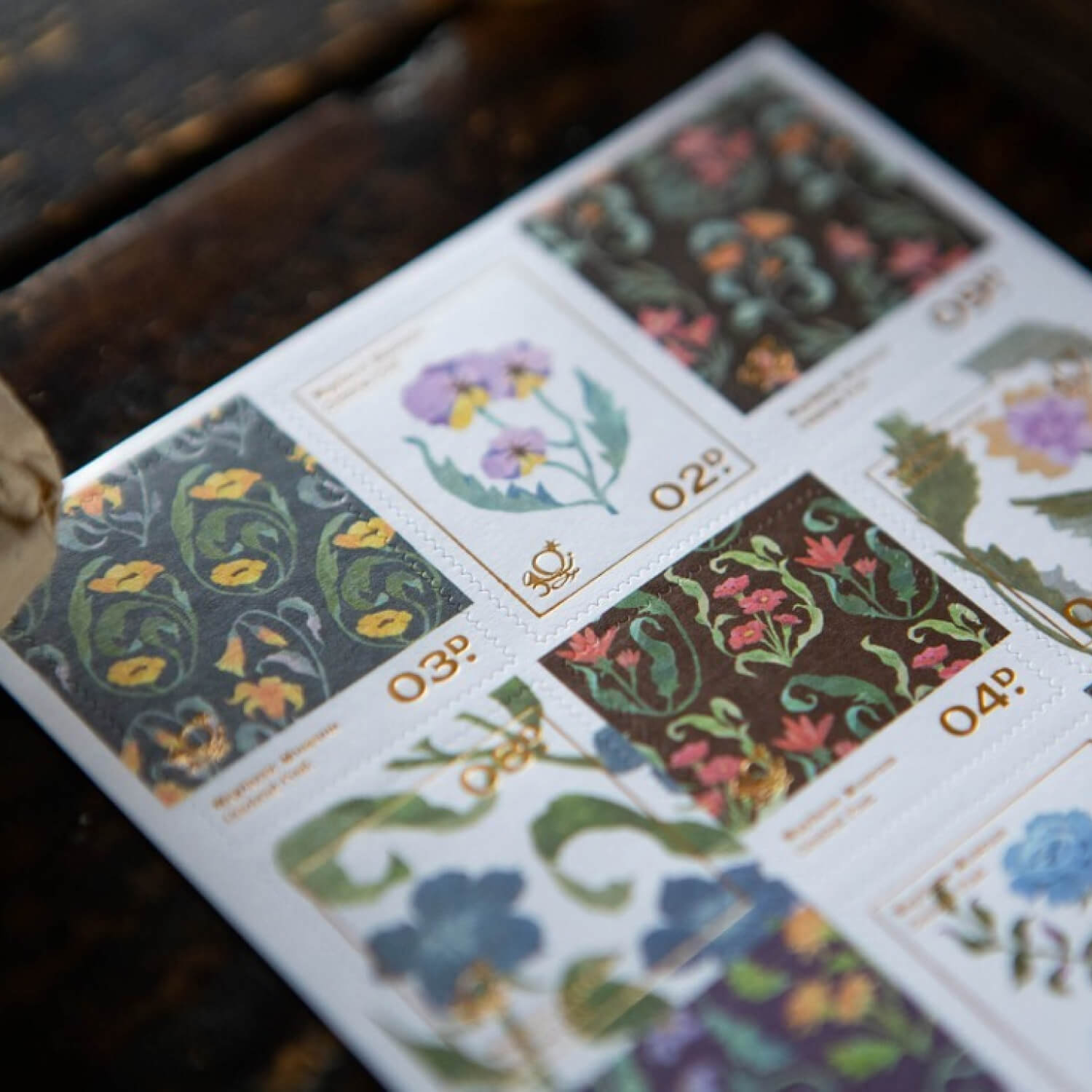 OURS Botanical Journal Stamp Sticker