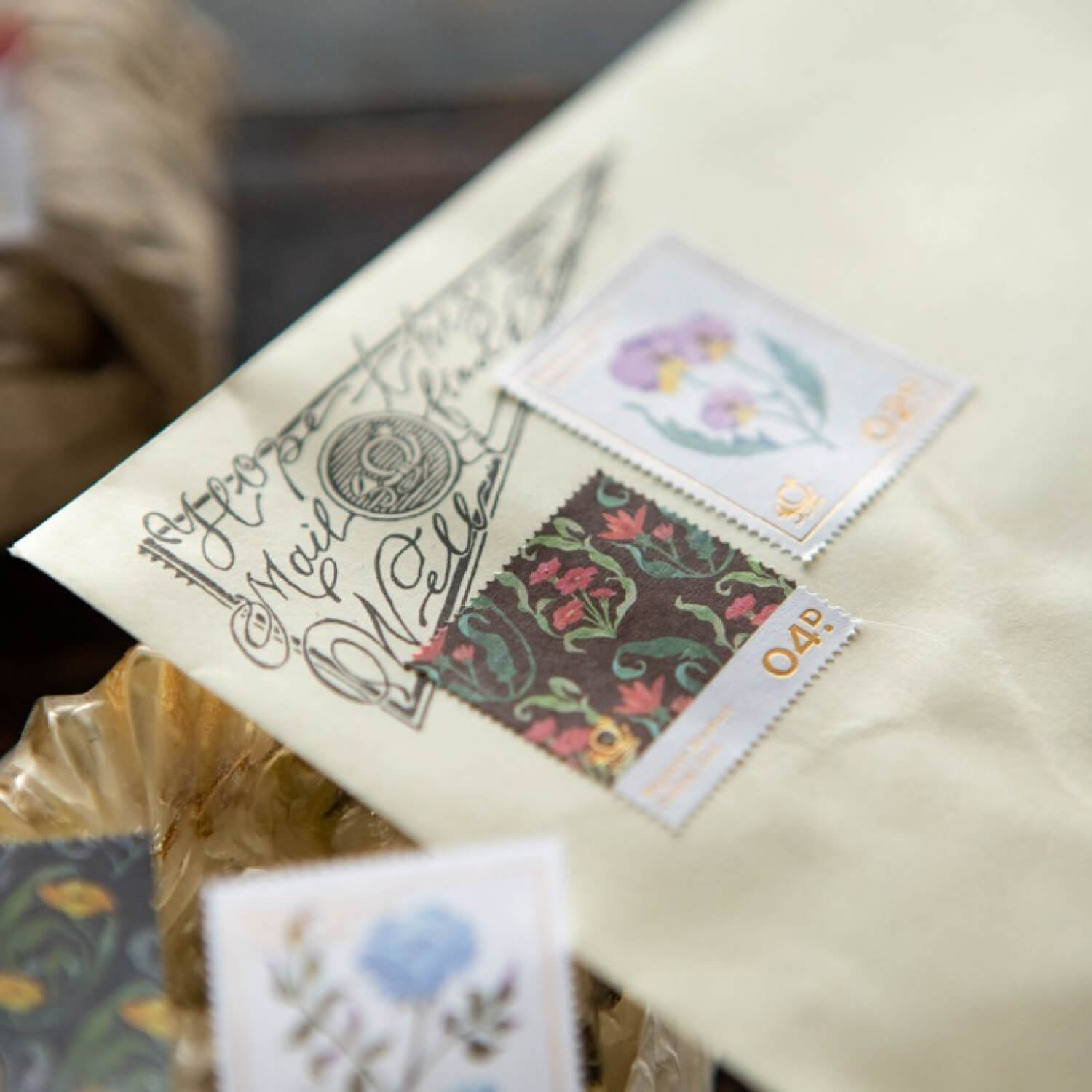 OURS Botanical Journal Stamp Sticker