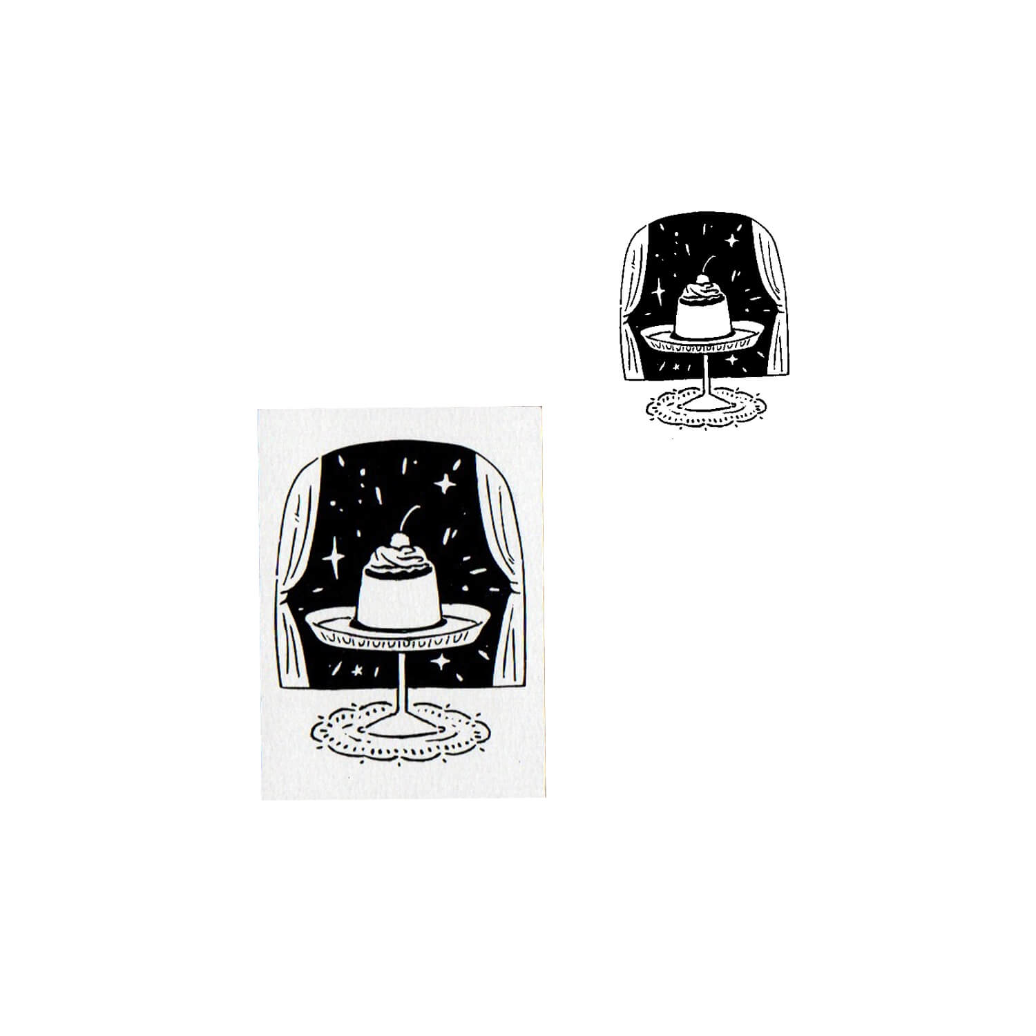 OURS "The Gift" Pudding Stamp
