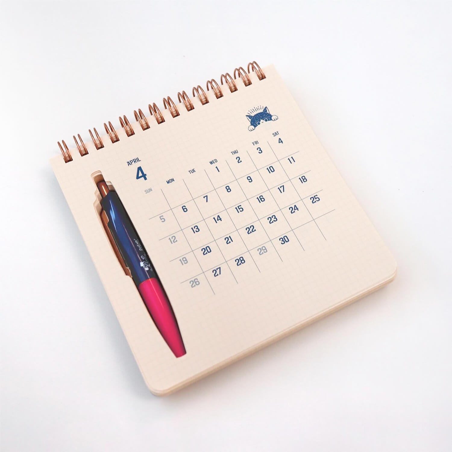 Ob1toy 2026 Scribble Calendar (with Pen)