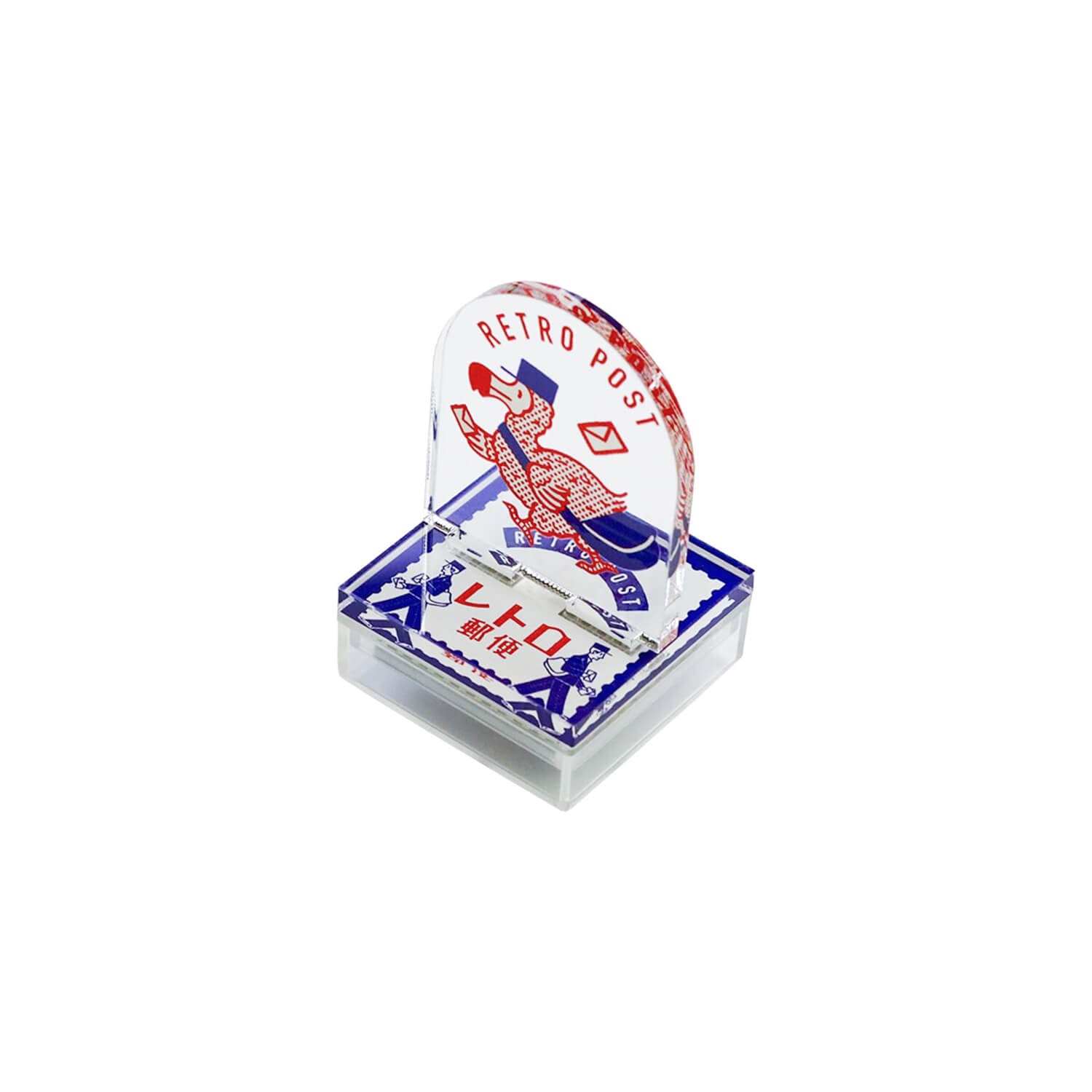 Ob1toy Acrylic Stand Stamp – Retro Post