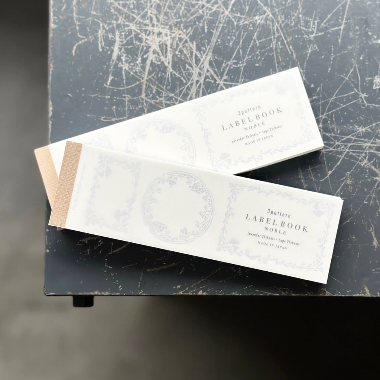 Oeda Letterpress 3-Pattern Label Book