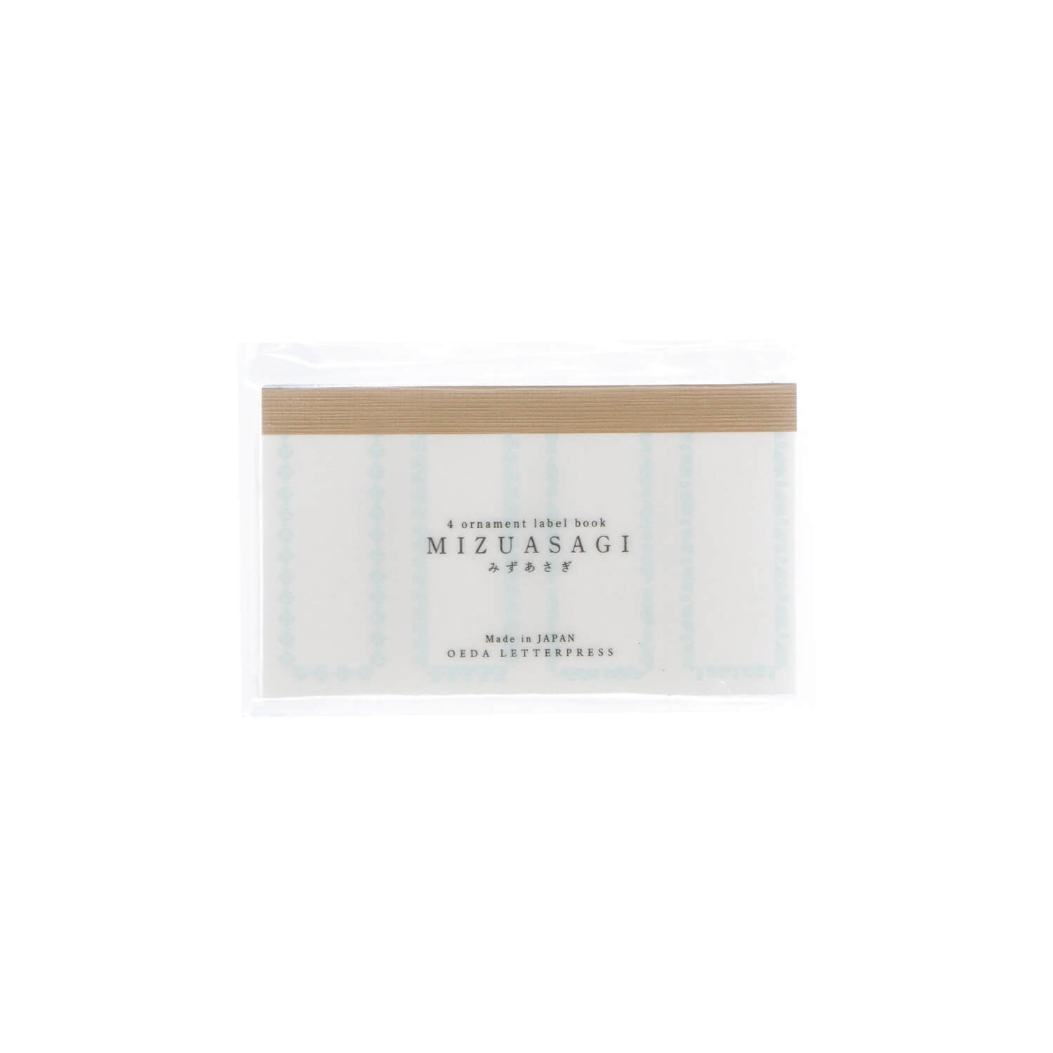 Oeda Letterpress Framed label Book