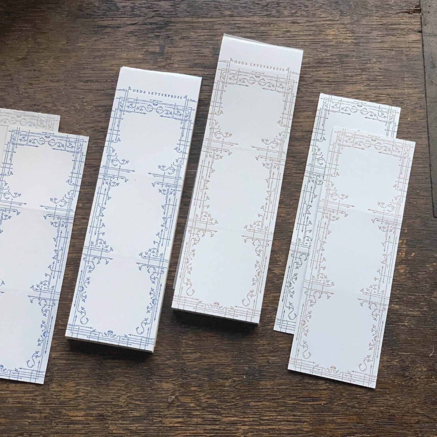 Oeda Letterpress Memo Pad - Classic
