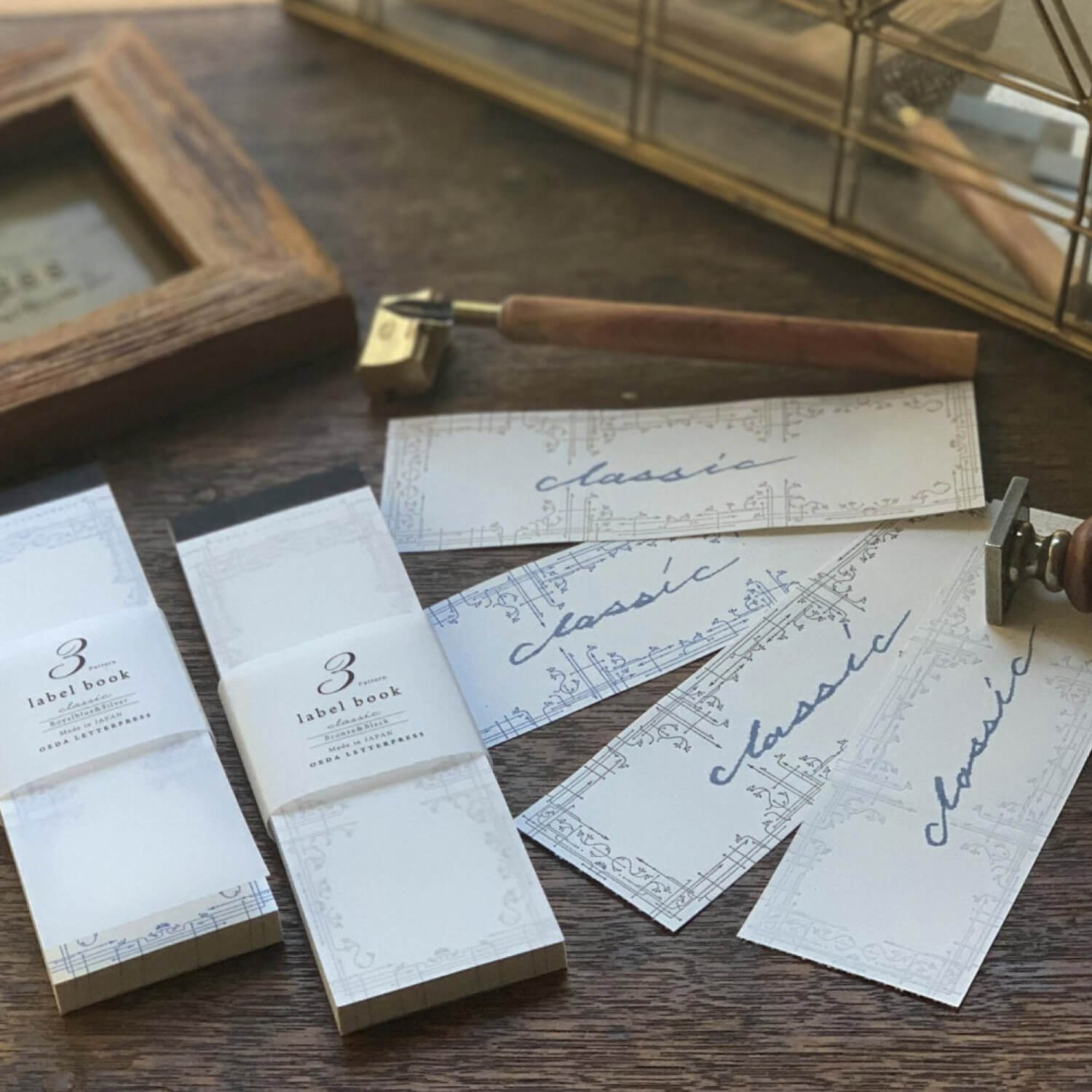Oeda Letterpress Memo Pad - Classic