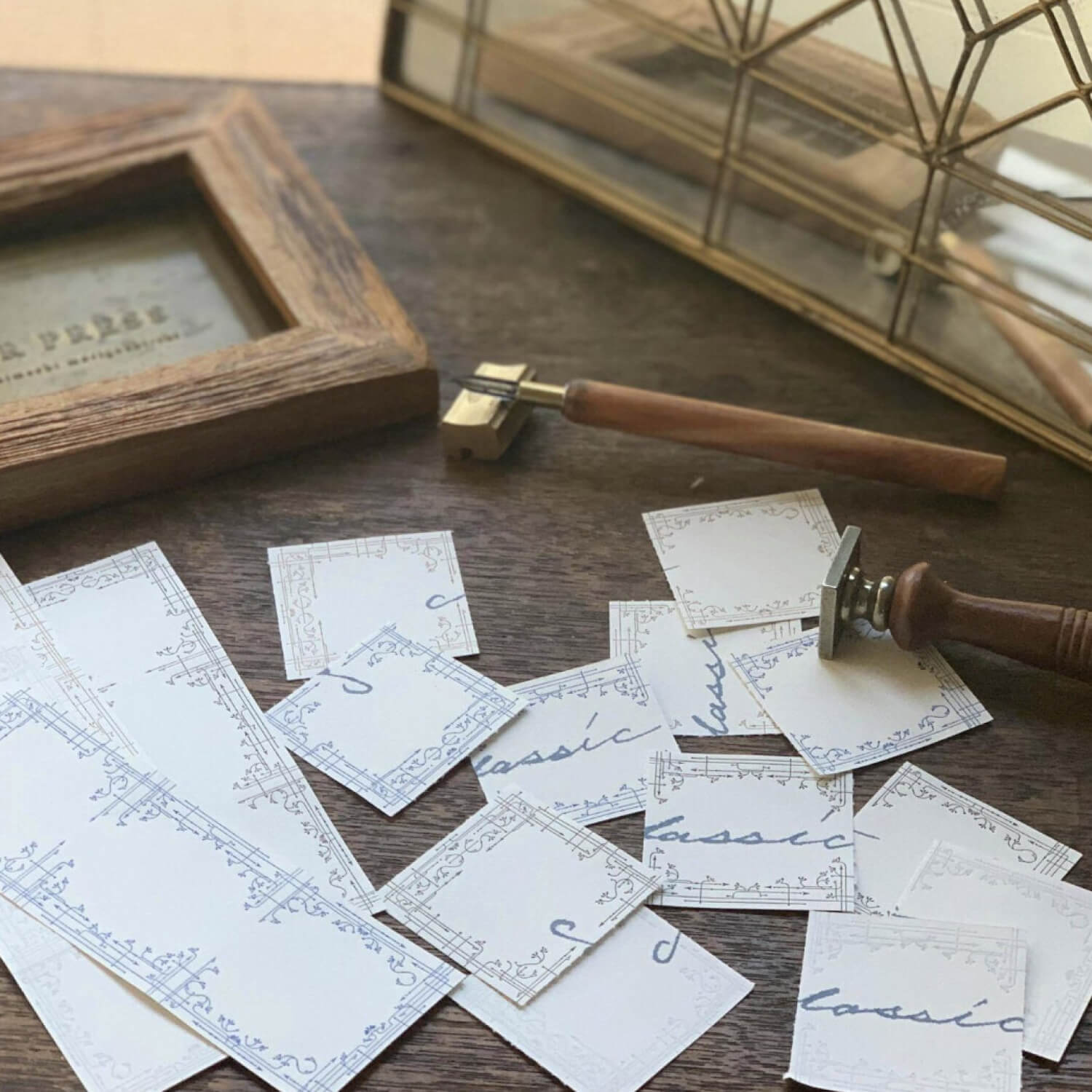 Oeda Letterpress Memo Pad - Classic
