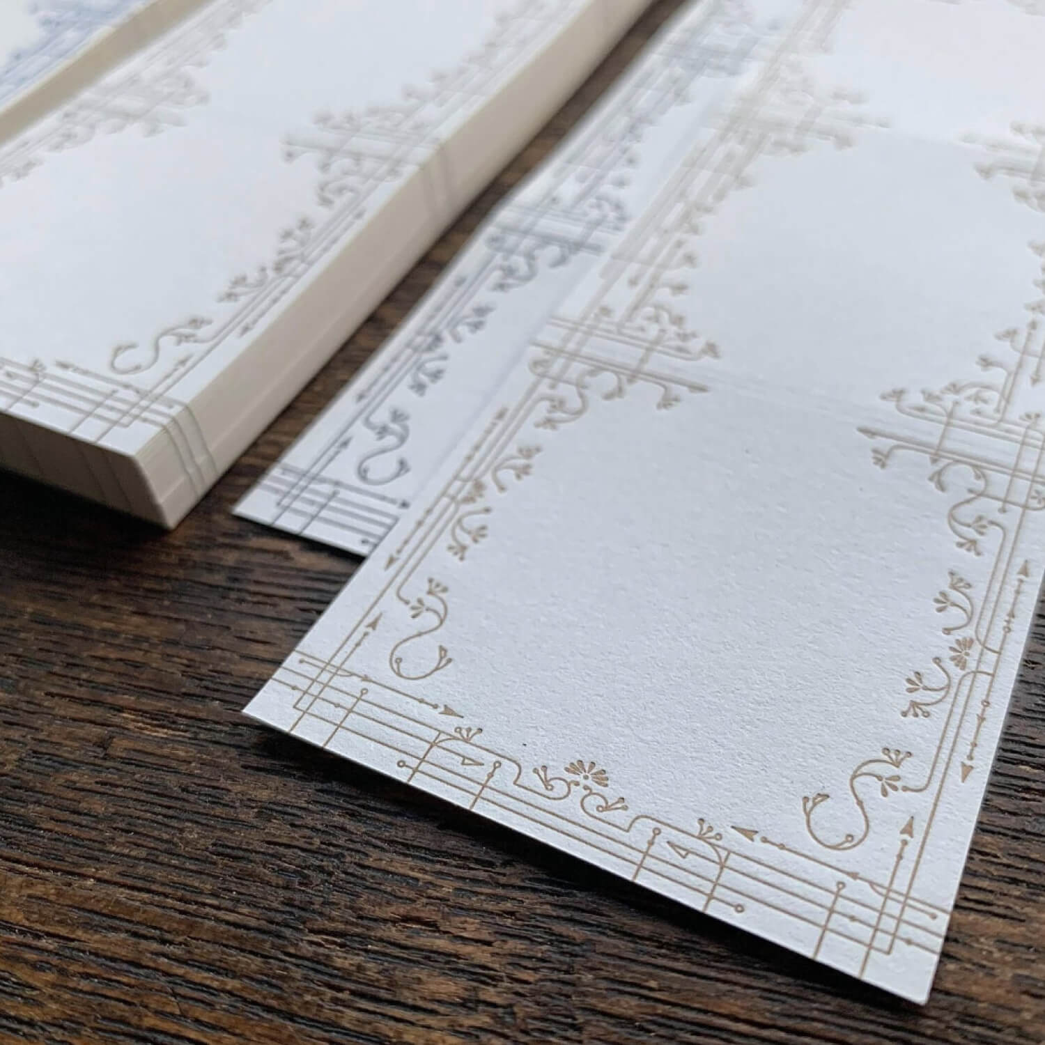 Oeda Letterpress Memo Pad - Classic