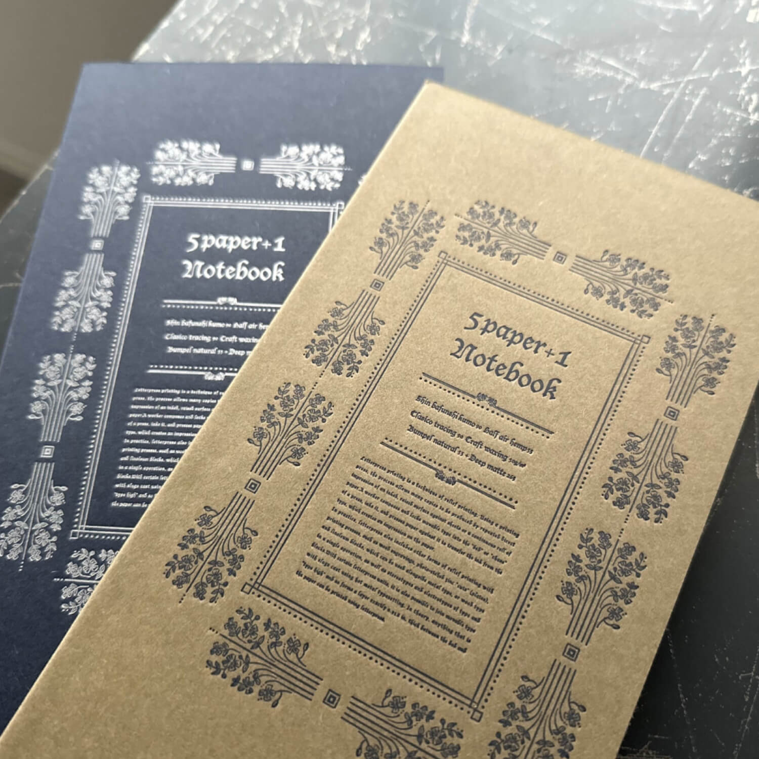 Oeda Letterpress Notebook