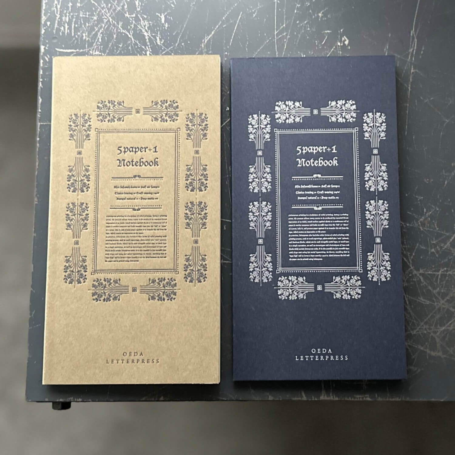 Oeda Letterpress Notebook