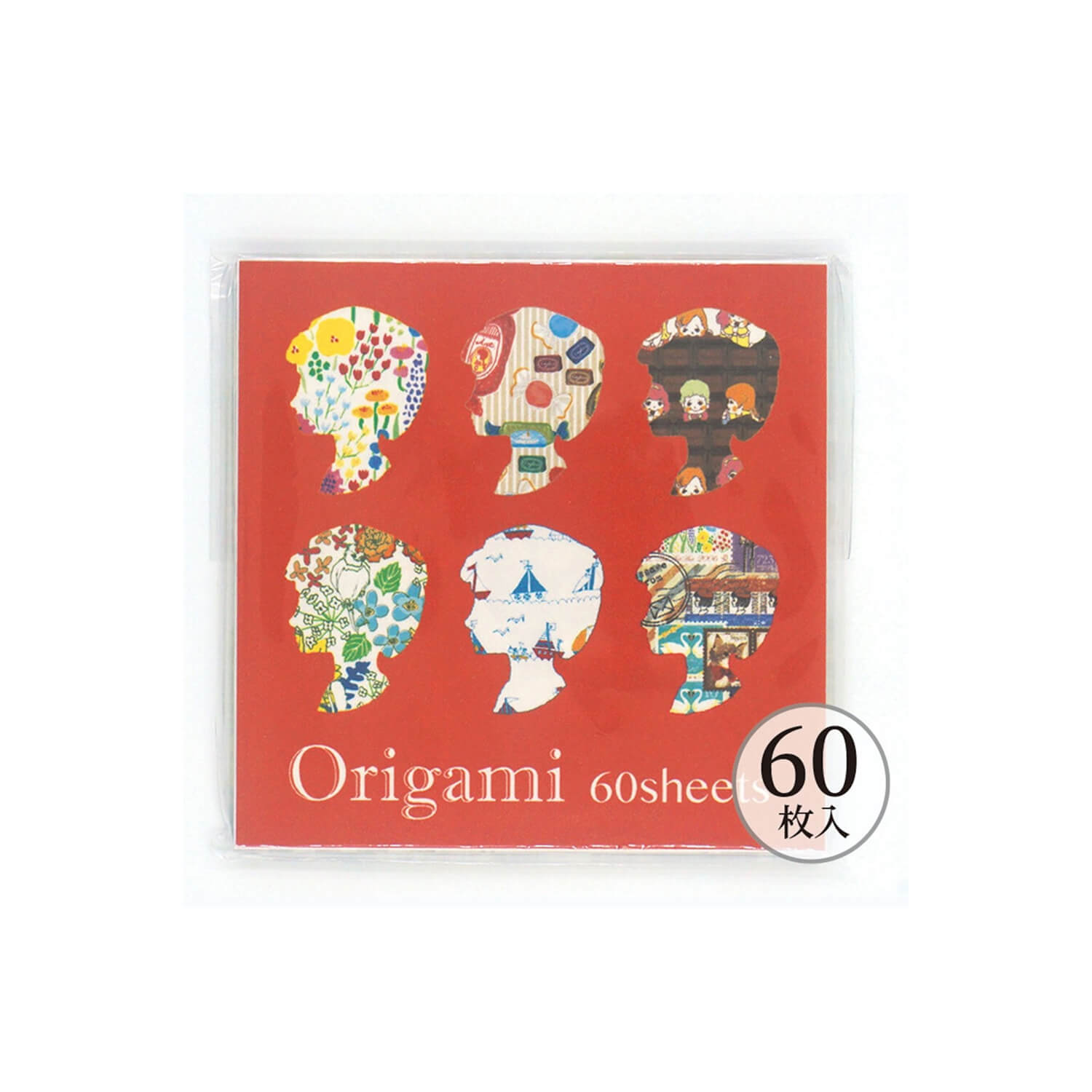 Origami Mini Paper Set – Floral & Candy (60 sheets)