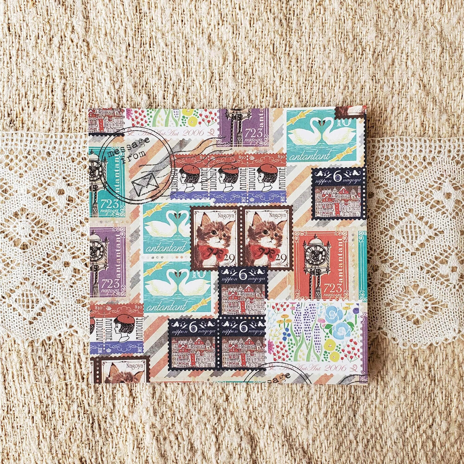 Origami Mini Paper Set – Floral & Candy (60 sheets)