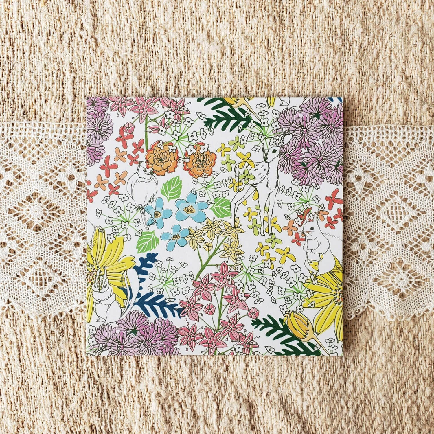 Origami Mini Paper Set – Floral & Candy (60 sheets)