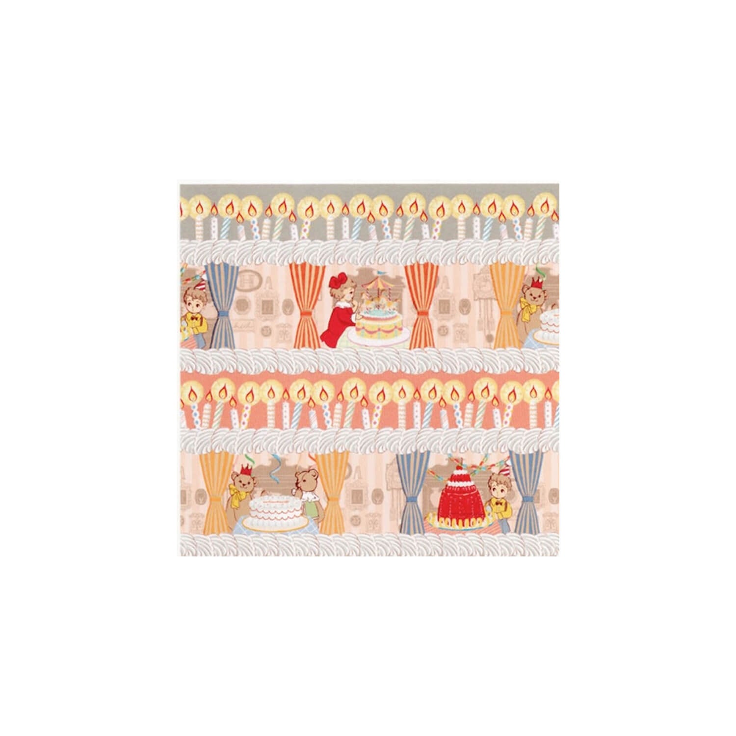 Origami Mini Paper Set – Pretzel & Party (60 sheets)