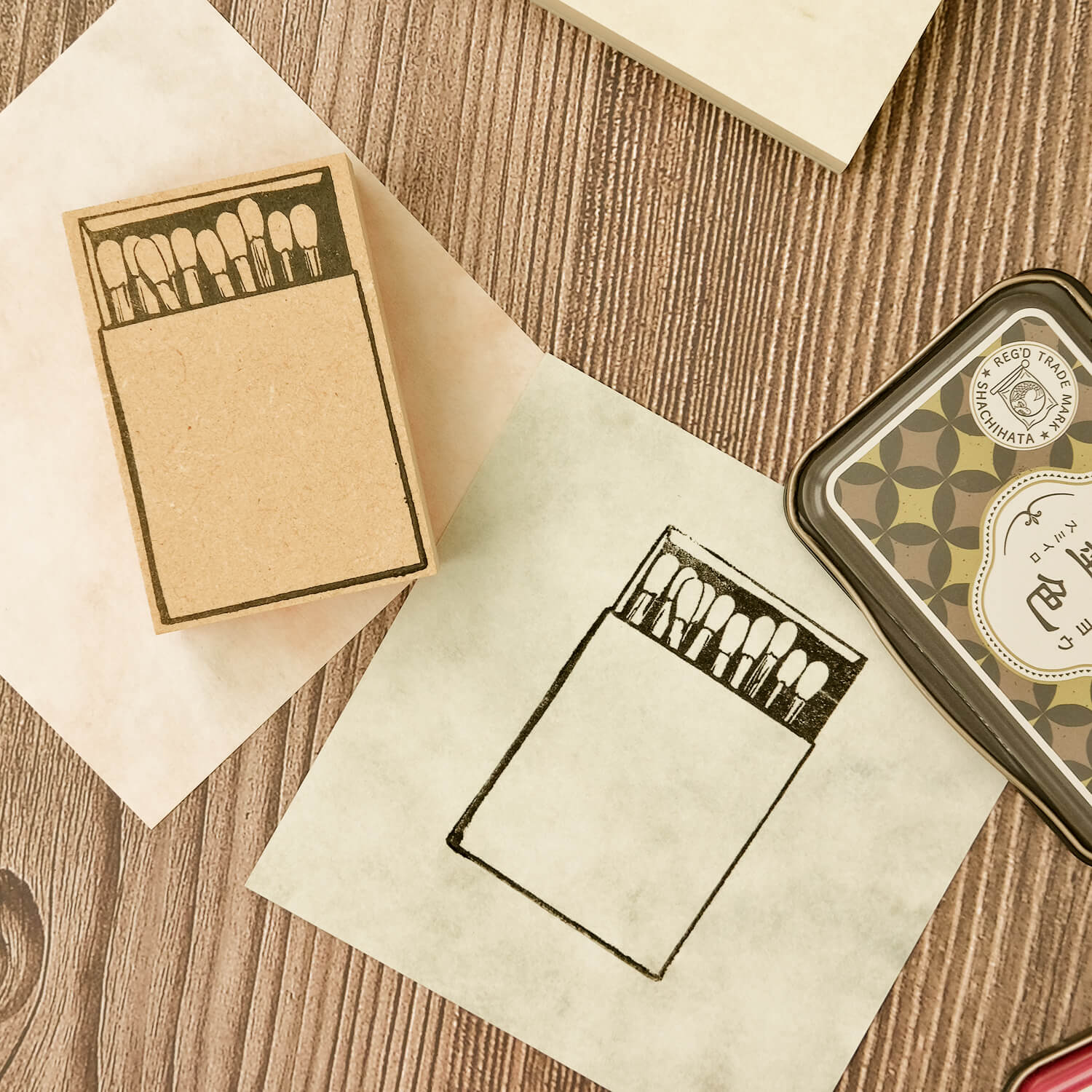 Osoblanco Frame Rubber Stamp - Match Box