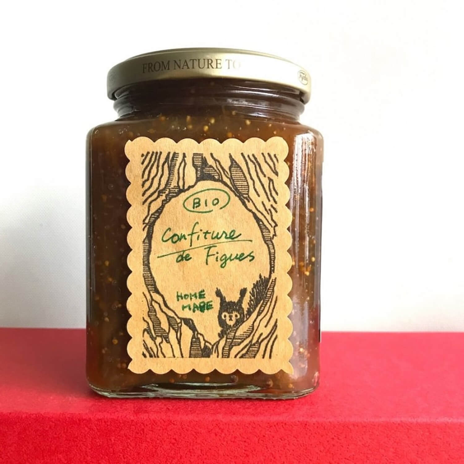 Osoblanco Frame Rubber Stamp - Tree & Squirrel