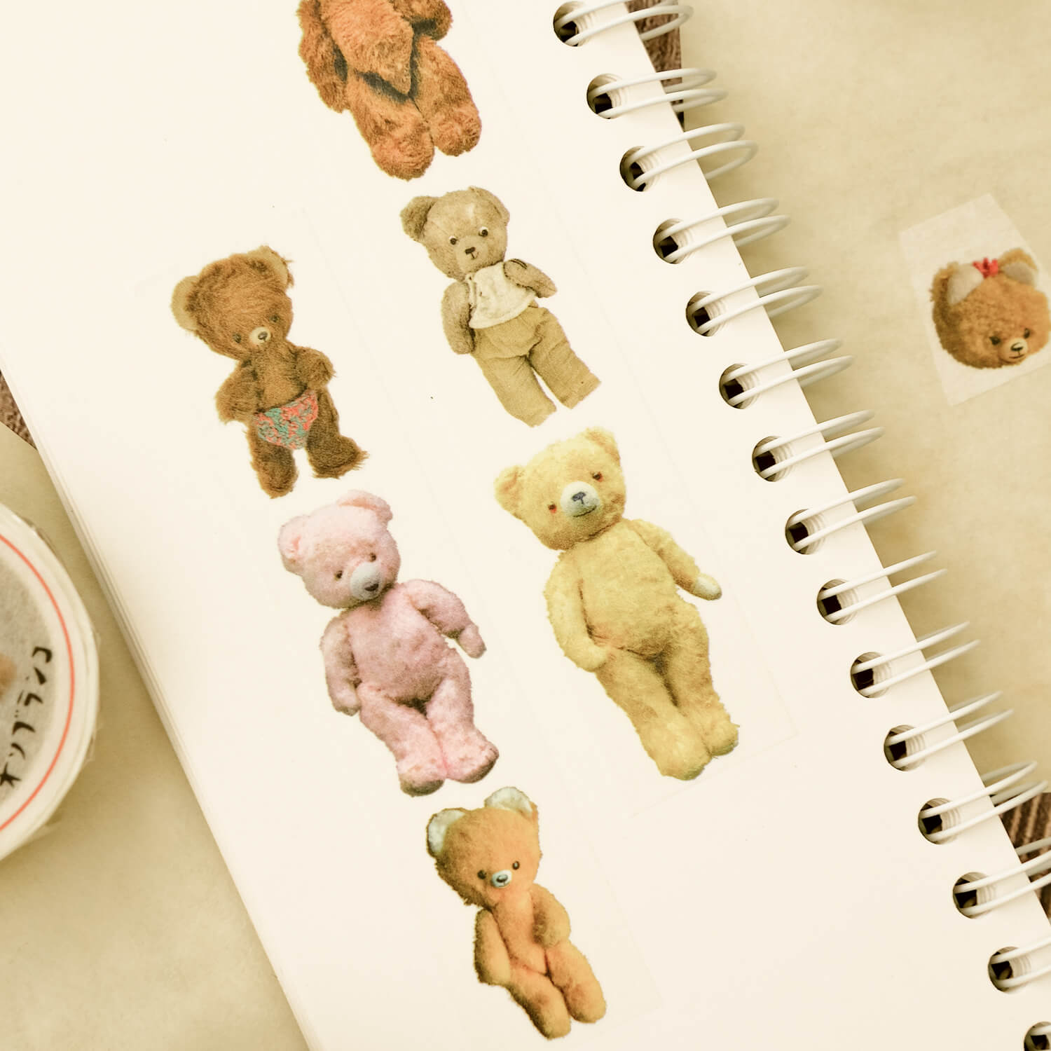 Osoblanco Masking Tape - Beloved DDR Bears - Full Body