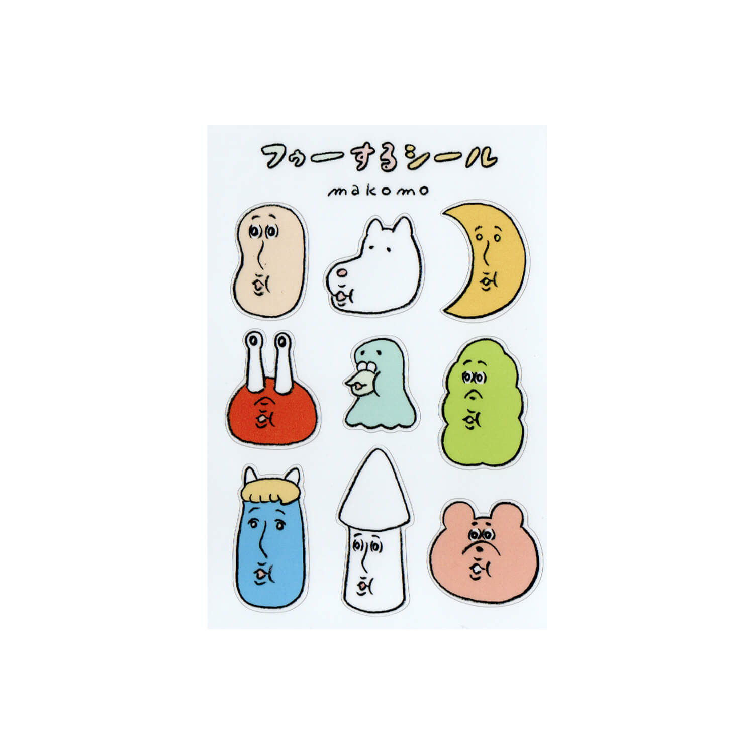 Osoblanco x Makomo A6 Sticker Sheet