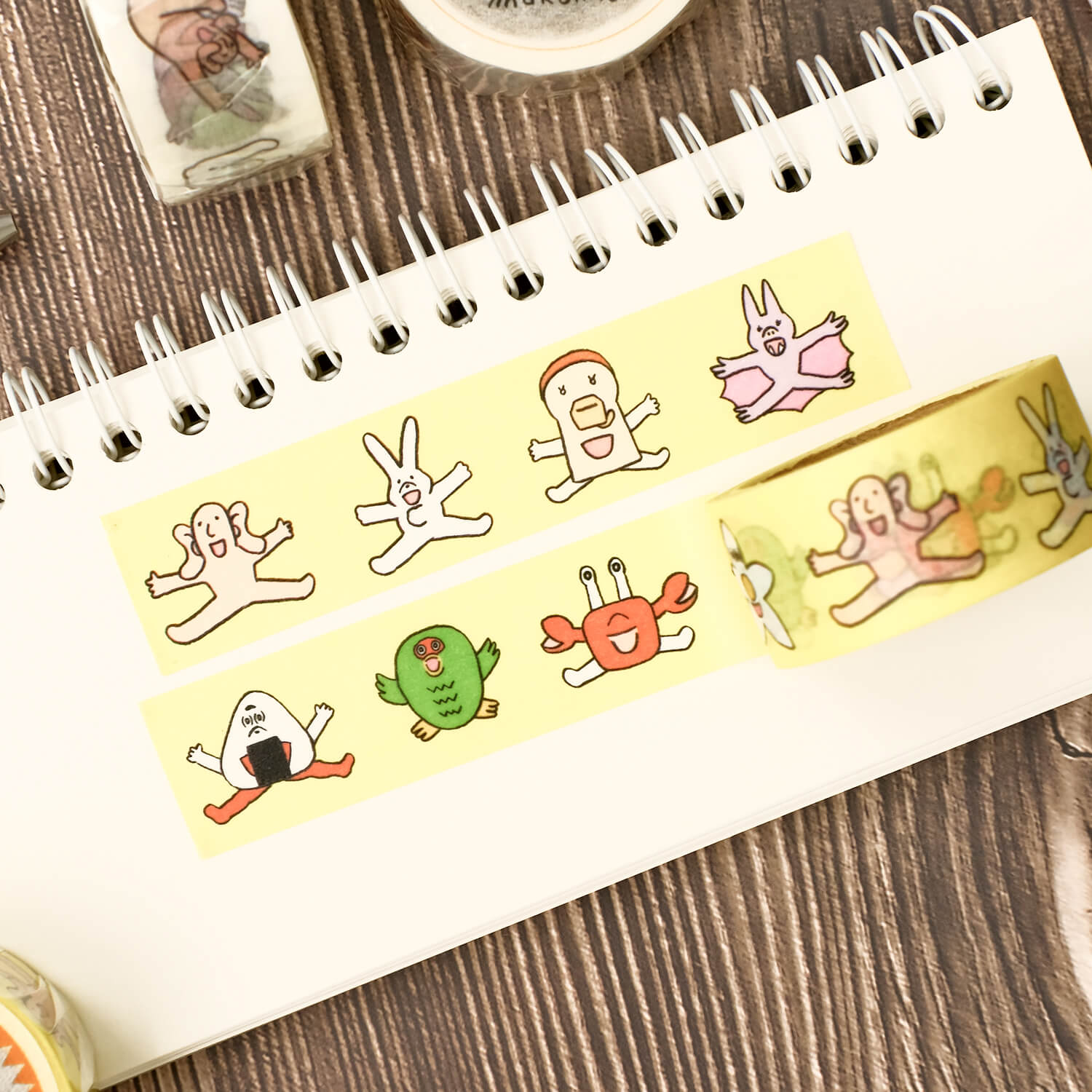 Osoblanco x Makomo Masking Tape - Hyaa!