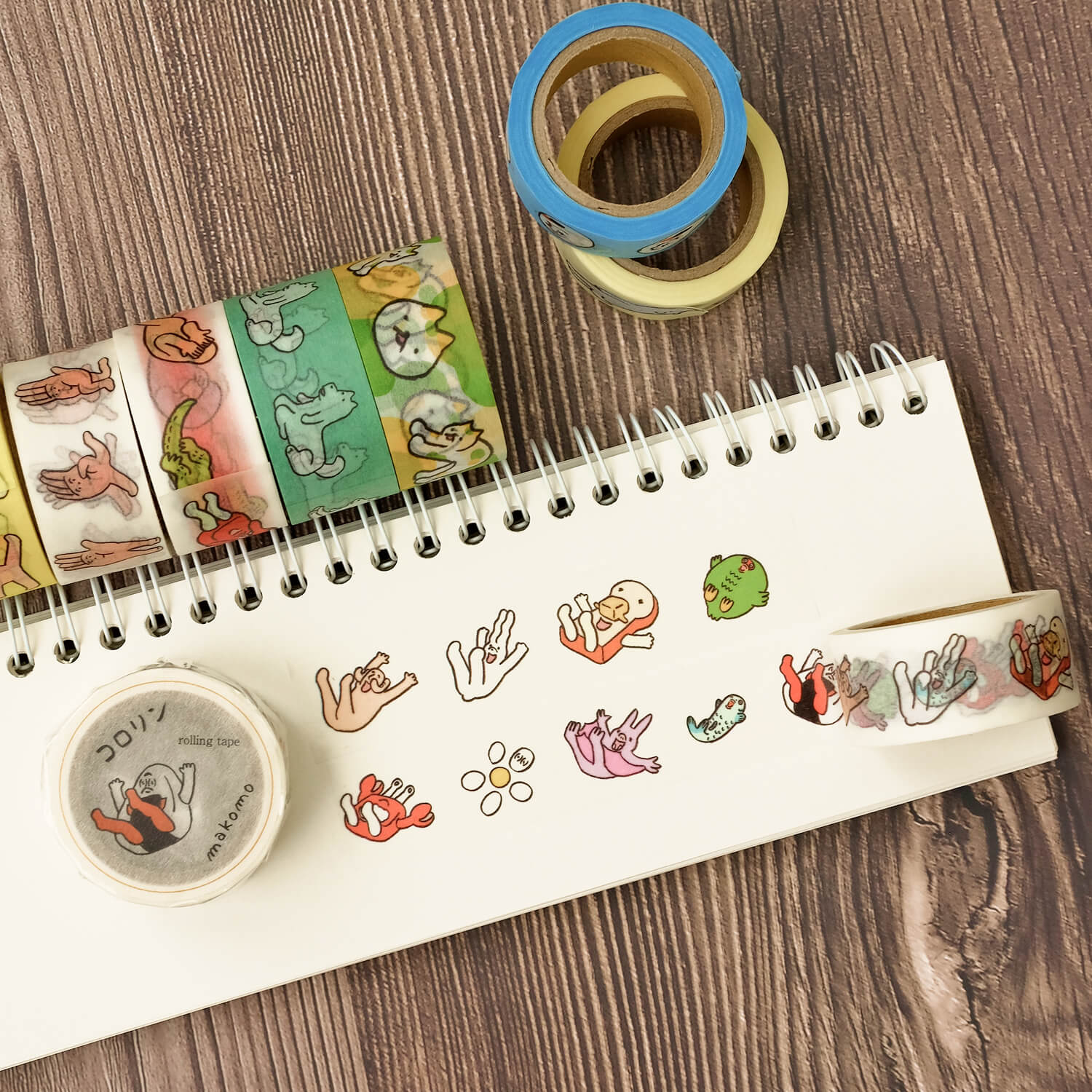 Osoblanco x Makomo Masking Tape - Kororin