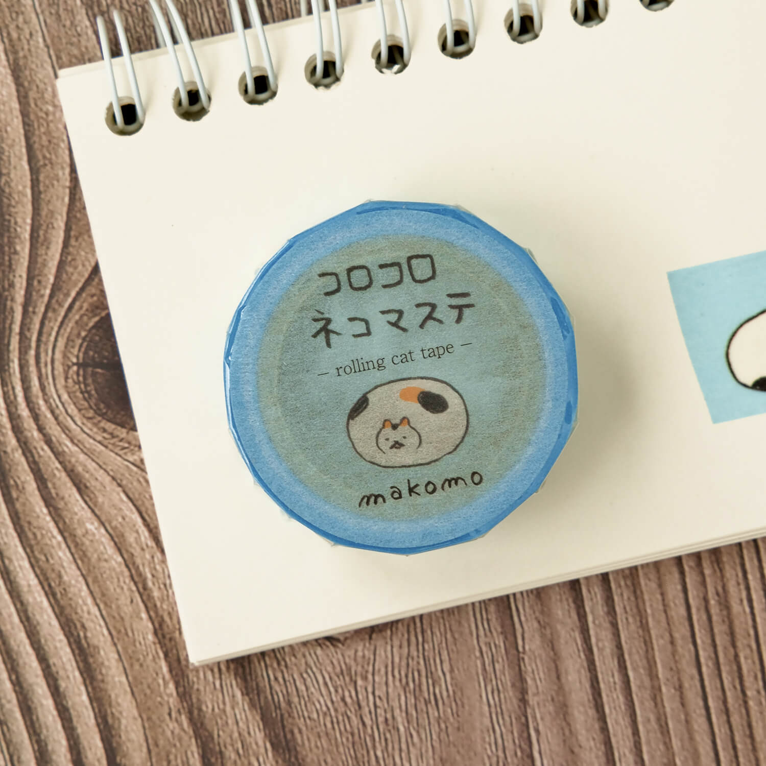 Osoblanco x Makomo Masking Tape - Rolling Cats